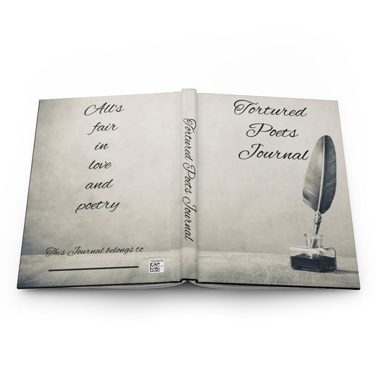 Tortured Poets Journal Hardcover Journal Matte