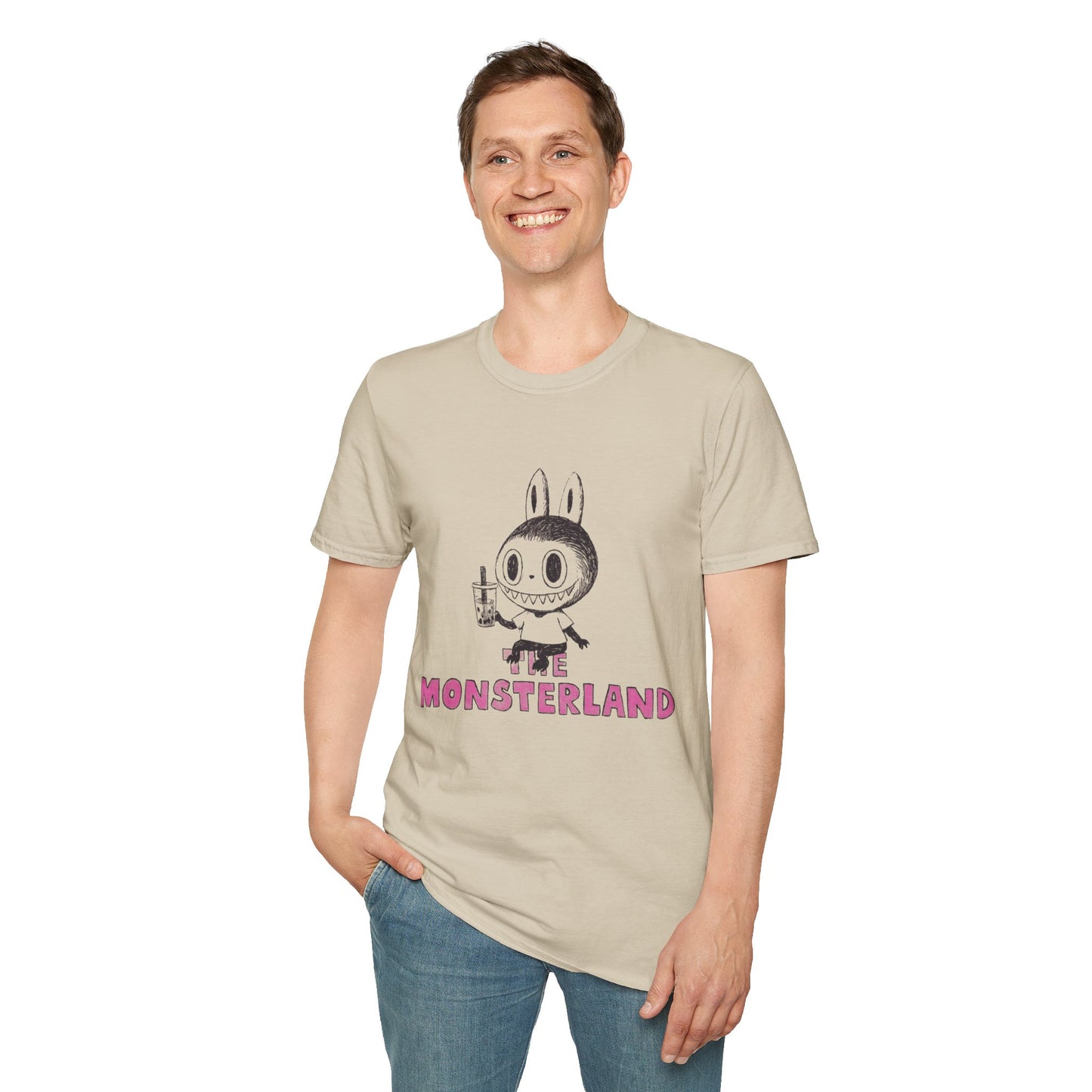 The Monsterland Boba (Sketch Labubu-Inspired) Adult Unisex Shirt