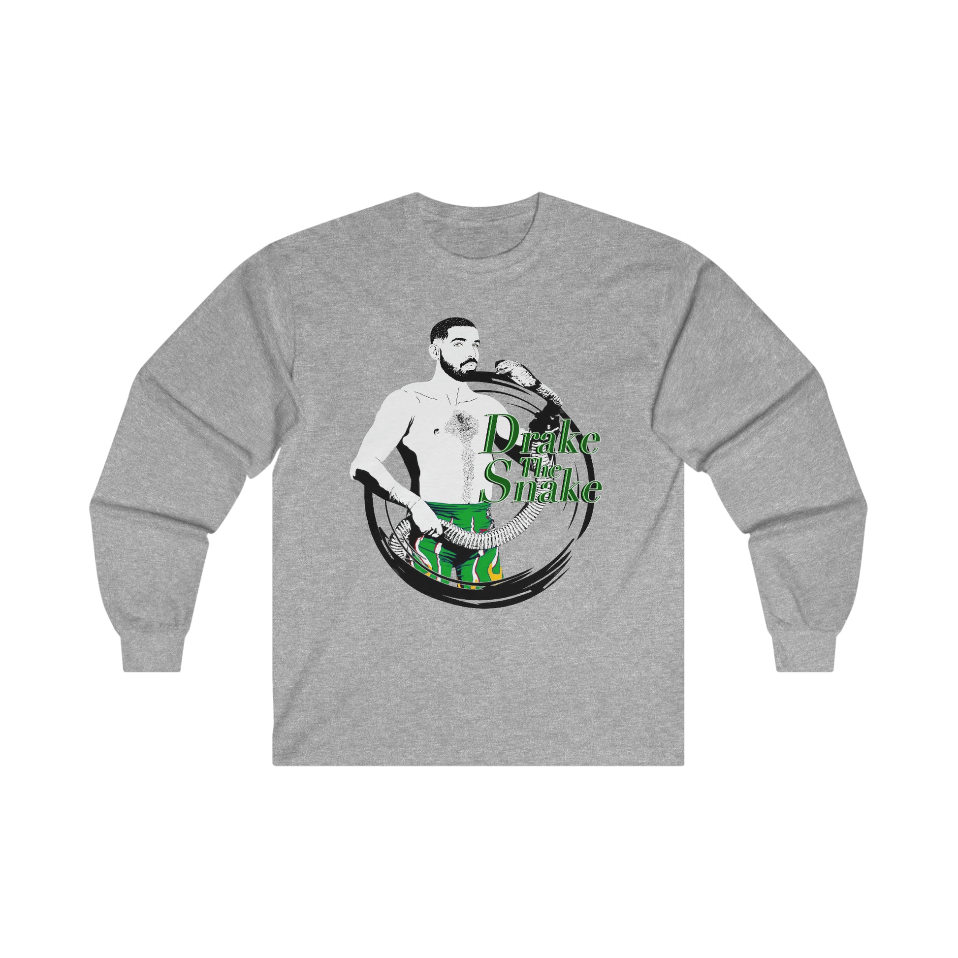 Drake The Snake (WWE) long sleeve shirt, drake leaked video, drake tour, jake the snake wrestling, wwe shirt, iaab, drake tour