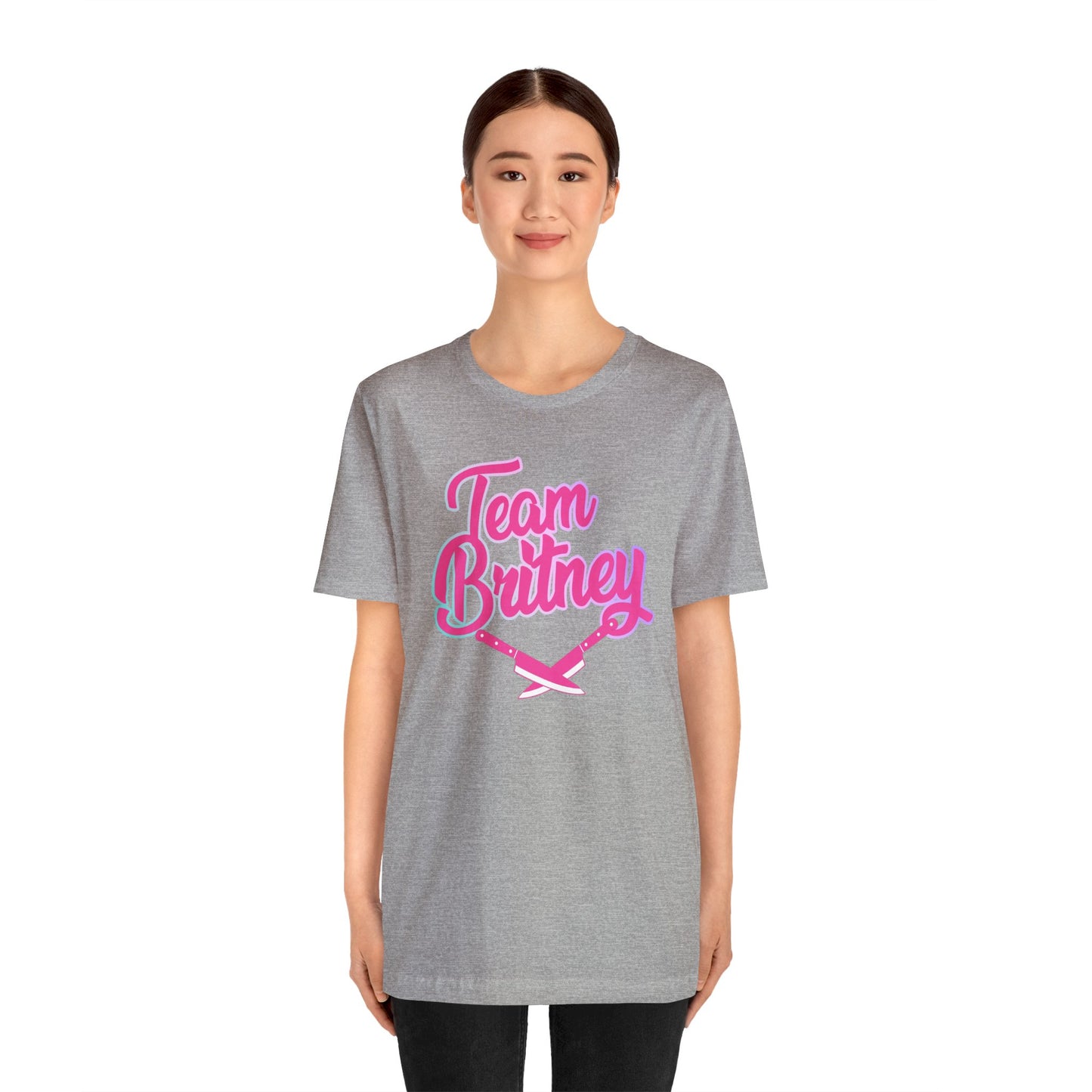 Team Britney (Knives) Unisex Jersey Short Sleeve Tee