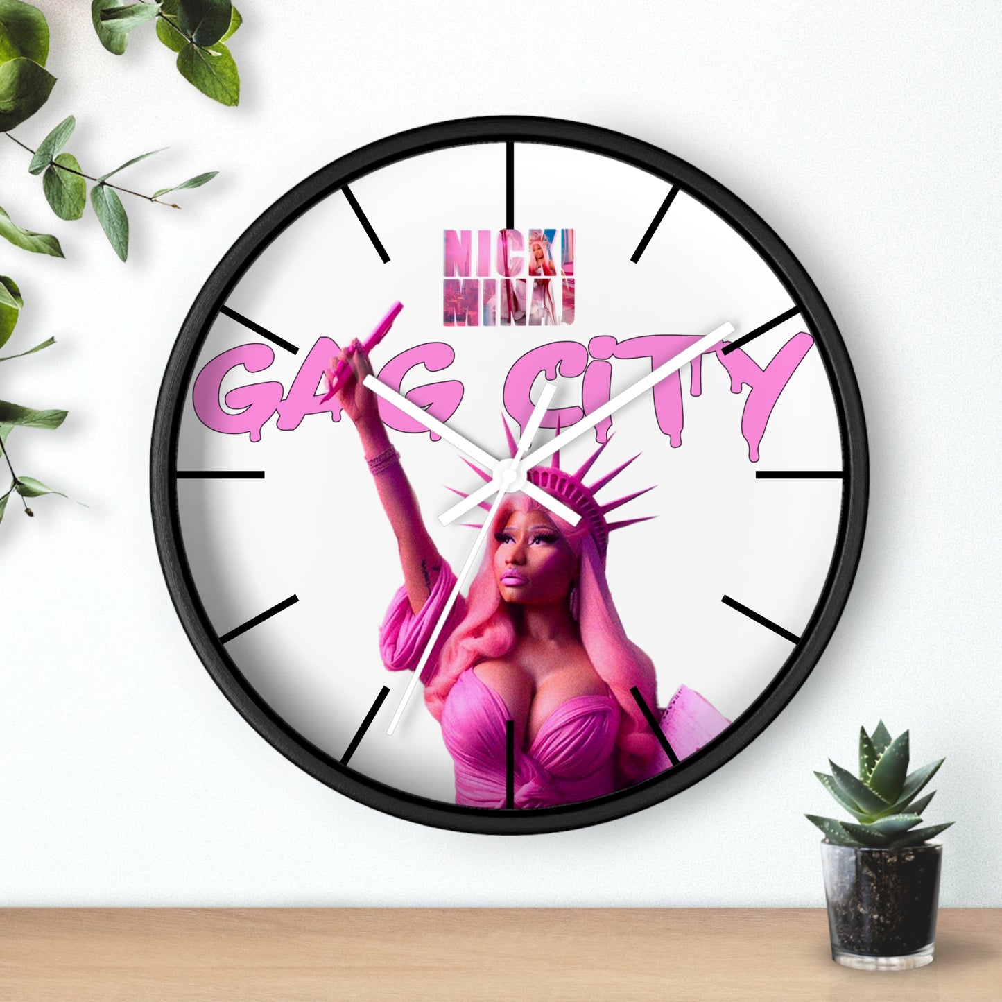 Nicki Minaj Pink friday 2 gag city Wall Clock