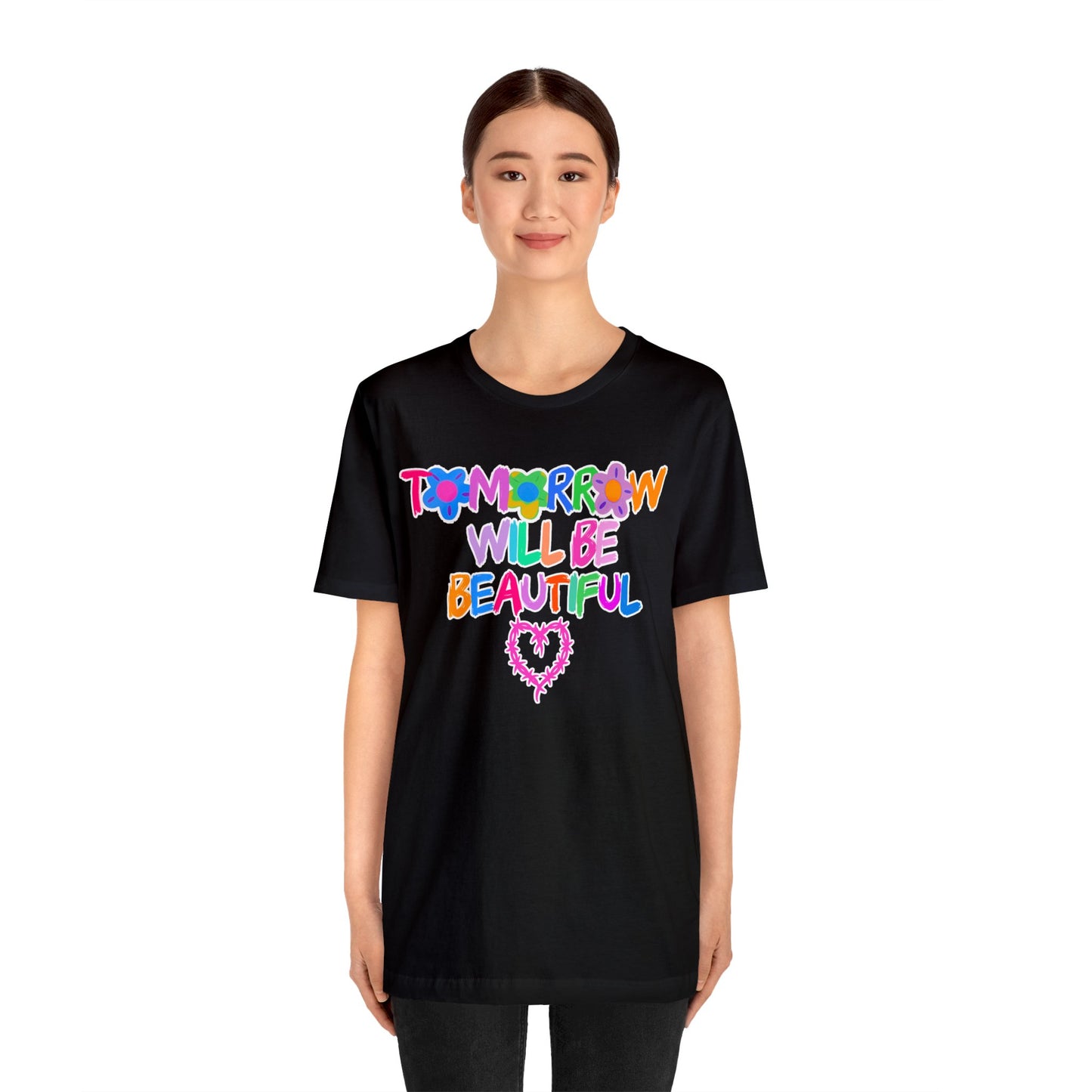 Tomorrow Will Be Beautiful (Karol G) Unisex Jersey Short Sleeve Tee