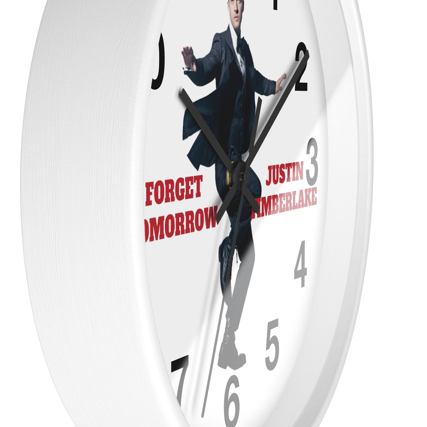 Justin Timberlake Forget Tomorrow 2024 Wall Clock