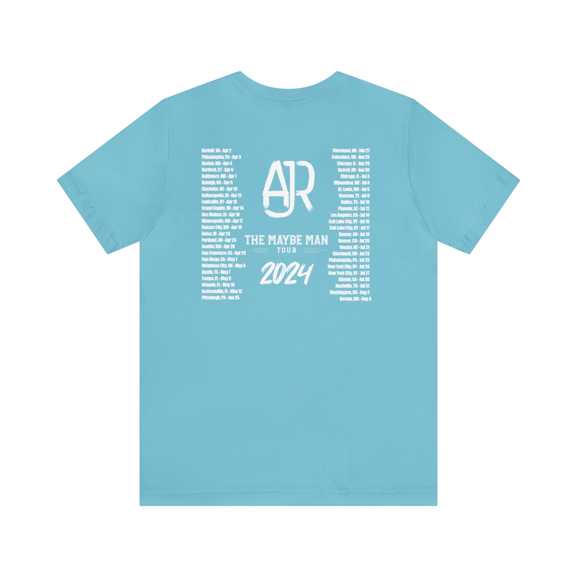 AJR The Maybe Man 2024 Tour Dates Unisex Jersey shirt