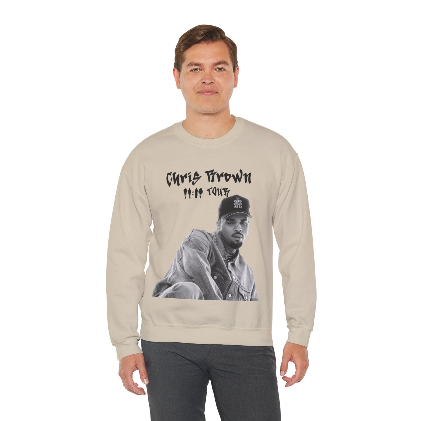 Chris Brown 11:11 Tour Dates (2024) Unisex Sweatshirt