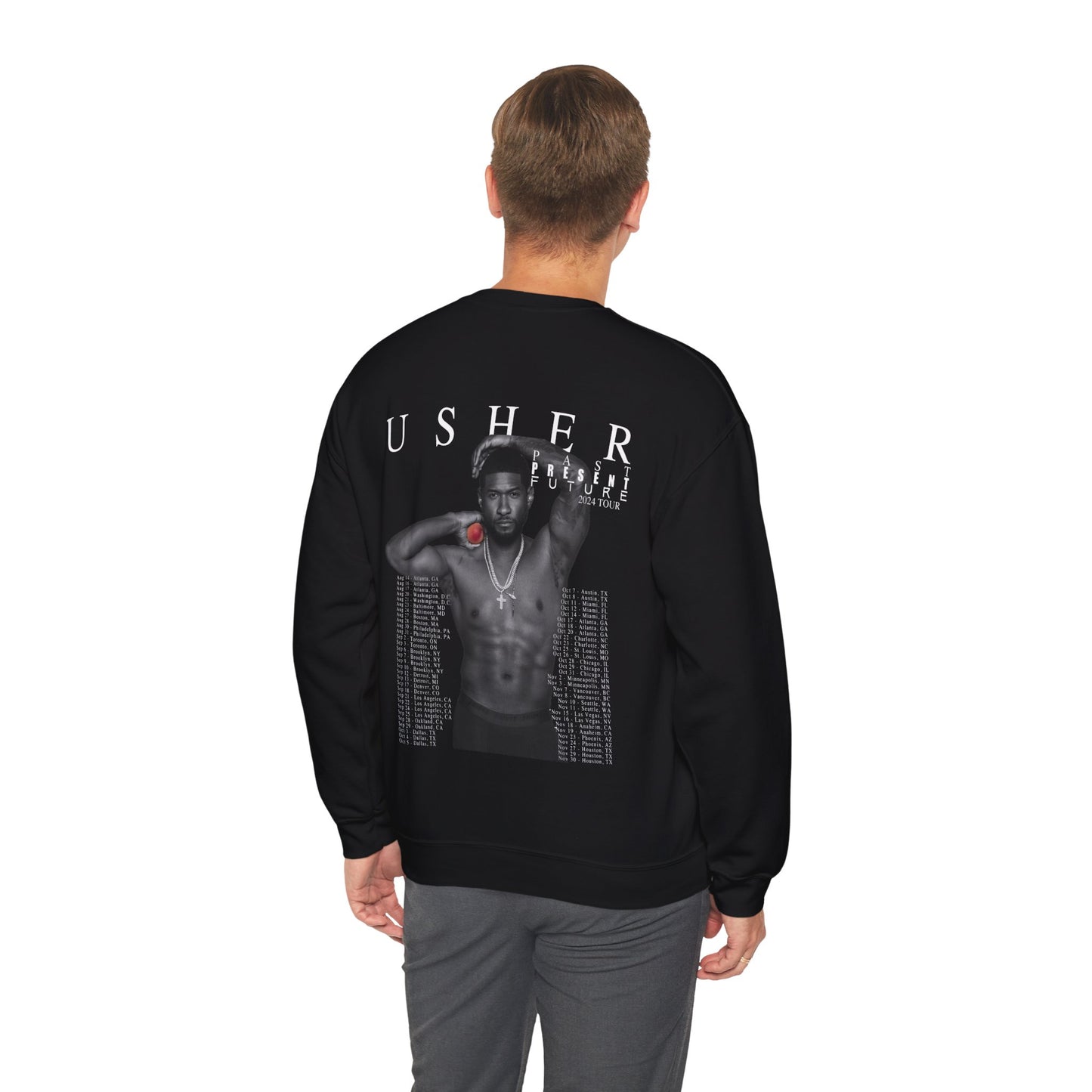 Past, Present, Future TOUR (Usher 2024) Sweatshirt