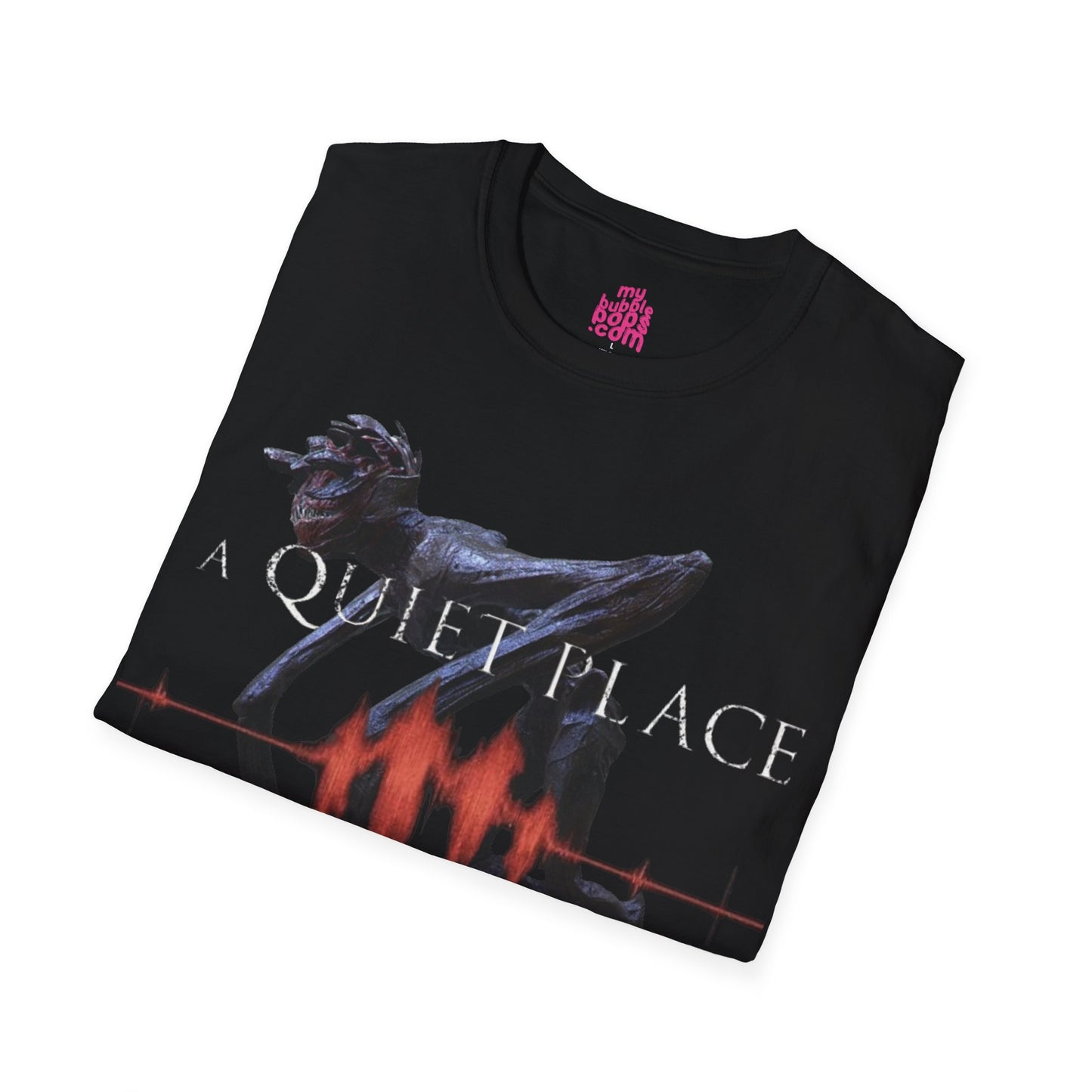 A Quiet Place Day one 2024 movie Unisex Softstyle T-Shirt