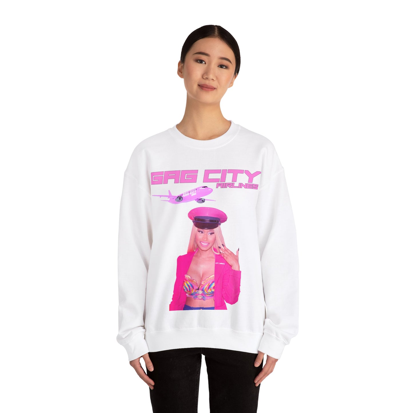 GAG CITY Airlines (Nicki Minaj Pink Friday 2 Tour) Sweatshirt