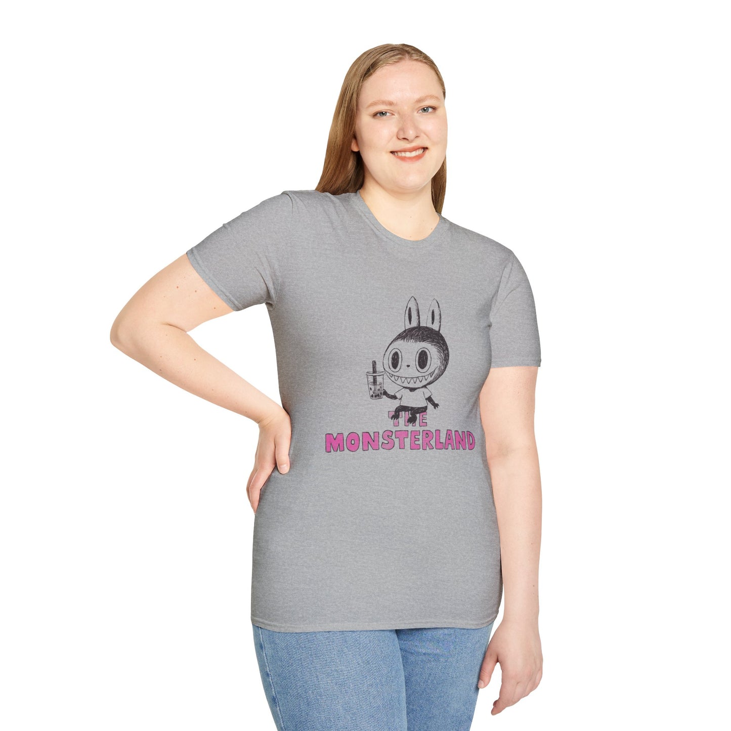 The Monsterland Boba (Sketch Labubu-Inspired) Adult Unisex Shirt