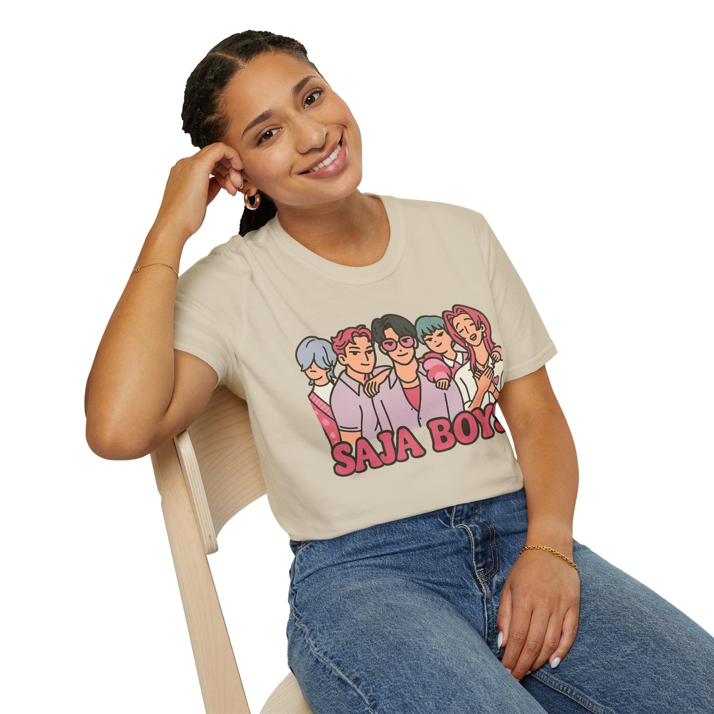 SAJA BOYS (K-Pop Demon Hunters-Inspired) Adult Unisex Shirt