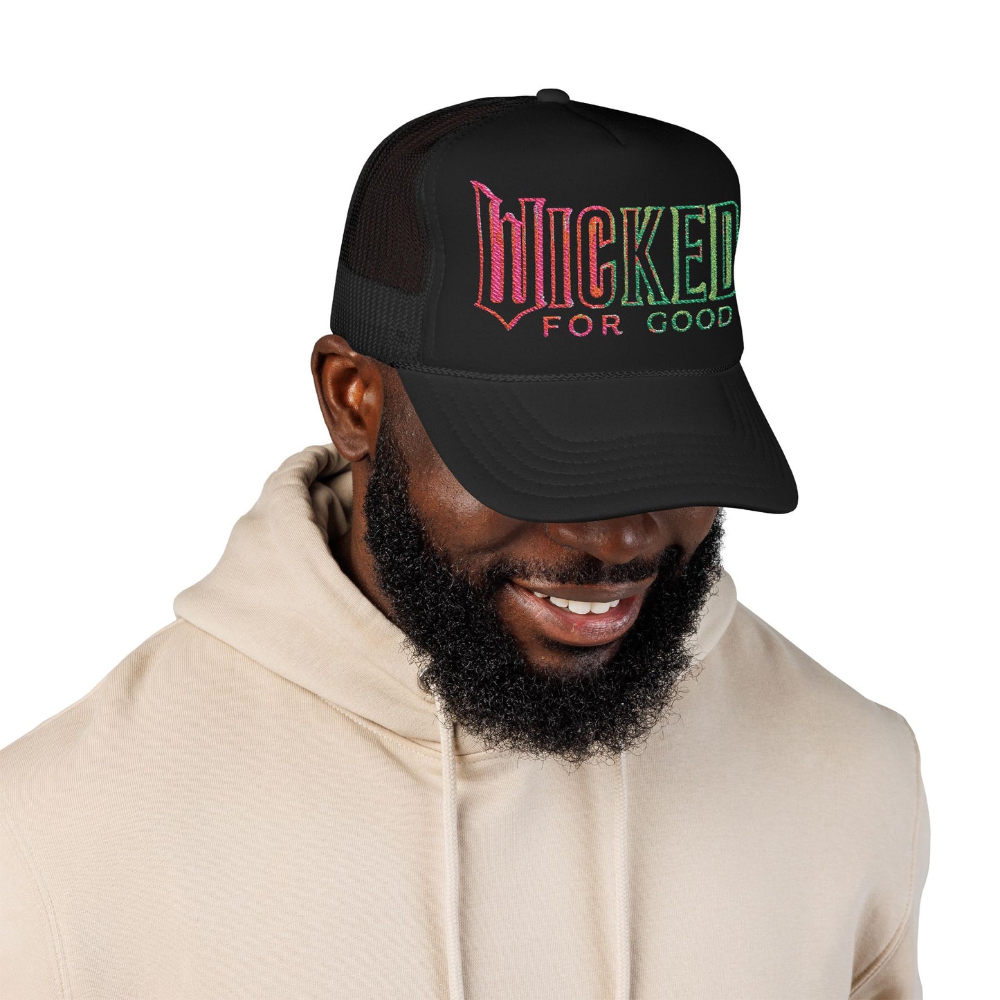 Wicked for good movie Trucker Mesh Cap
