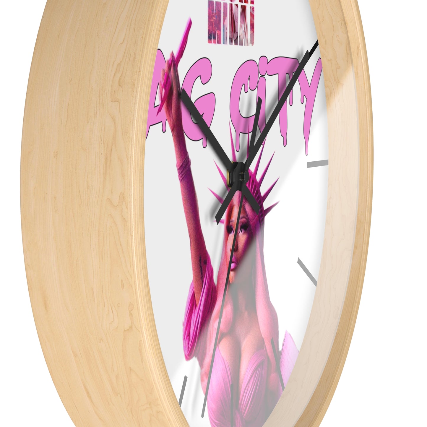 Nicki Minaj Pink friday 2 gag city Wall Clock