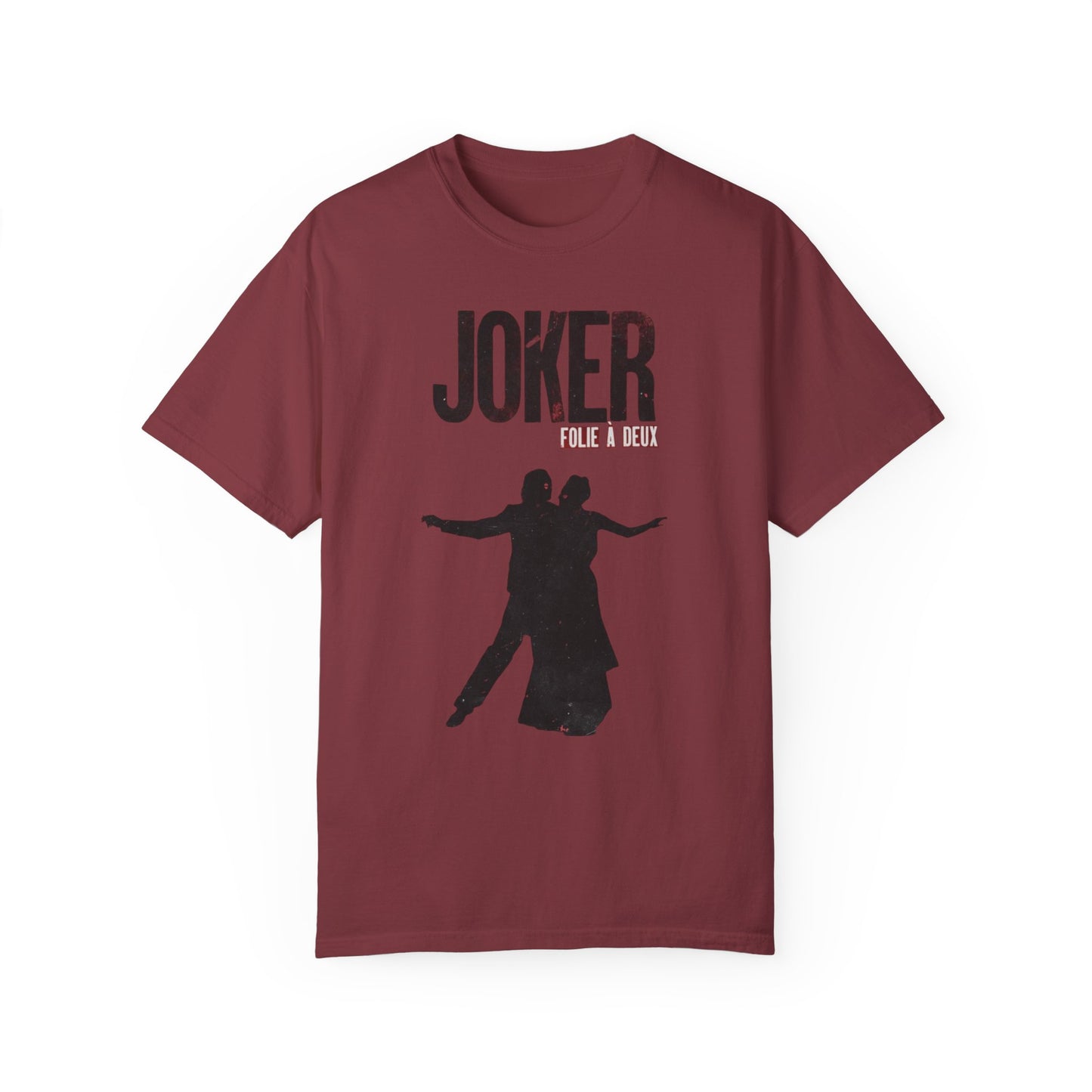 Joker 2 Folie a deux Joaquin Phoenix Lady Gaga Unisex Garment-Dyed T-shirt