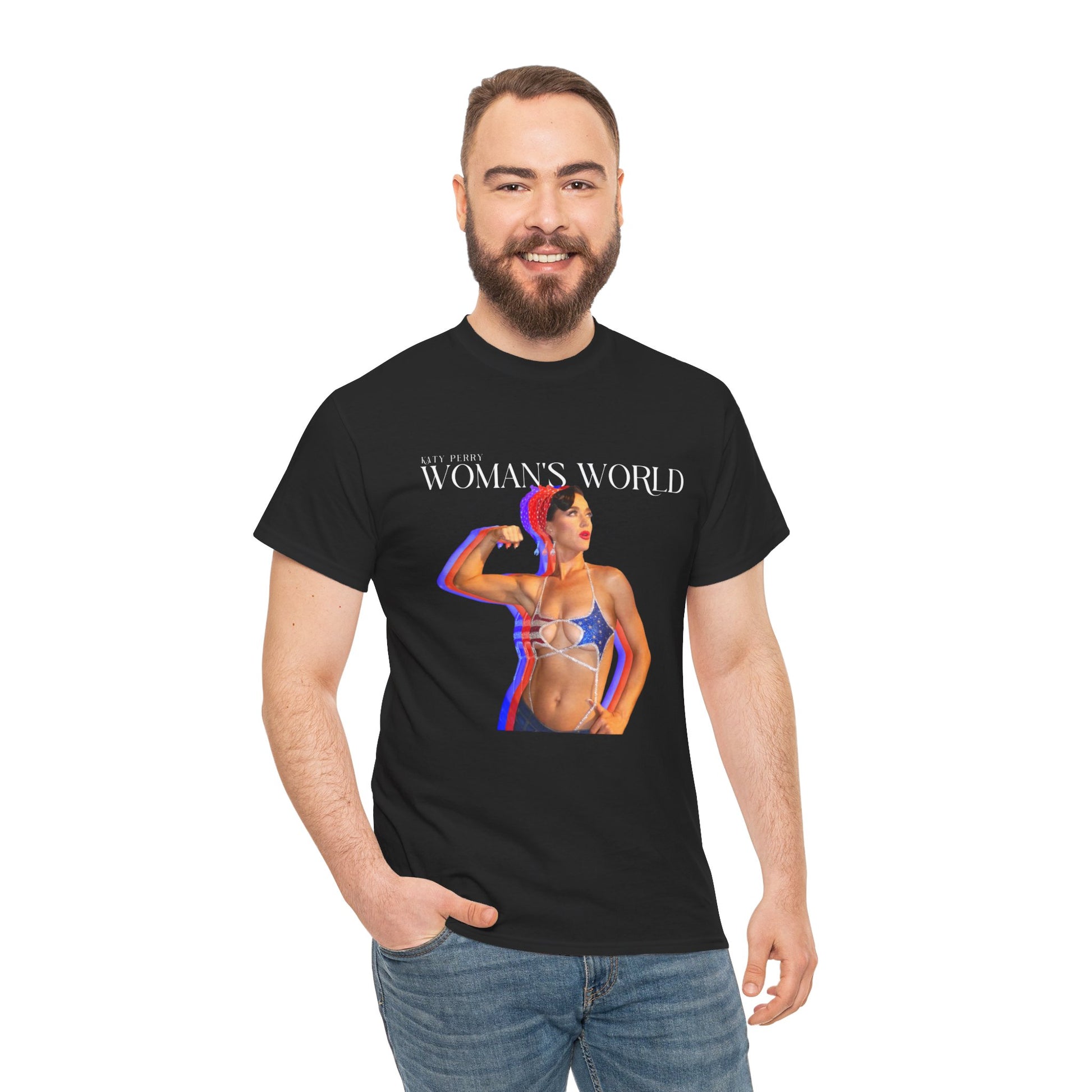 Katy P Woman's World Fan Made Art New 2024 Album Unisex Shirt