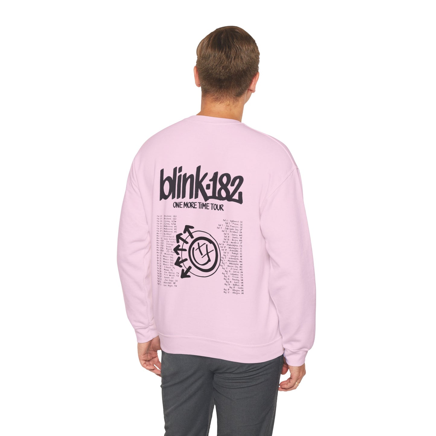 One More Time 2024 World Tour (Blink 182) Sweatshirt