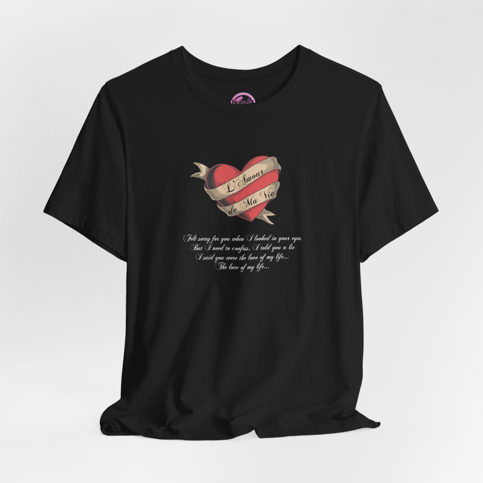 L'Amour de Ma Vie Lyrics Unisex Shirt (Billie Eilish - Hit Me Hard and Soft 2024 Album)