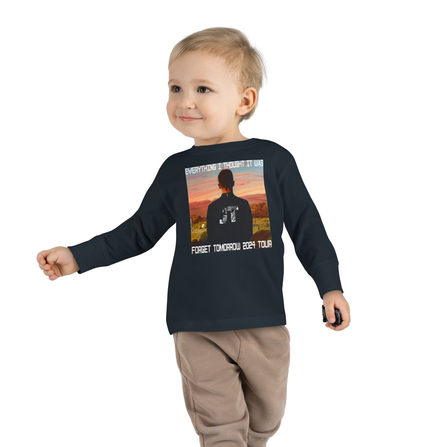 Justin Timberlake Forget Tomorrow Tour Toddler Long Sleeve Tee