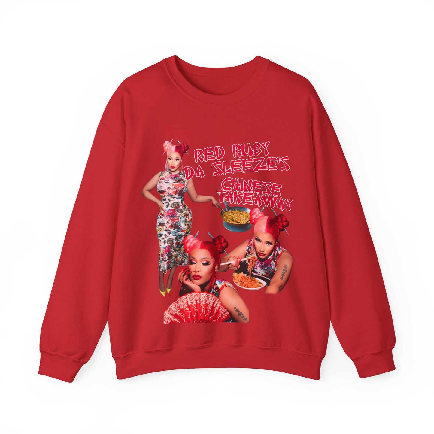 Red Ruby Da Sleeze (Nicki Minaj Pink Friday 2) Sweatshirt