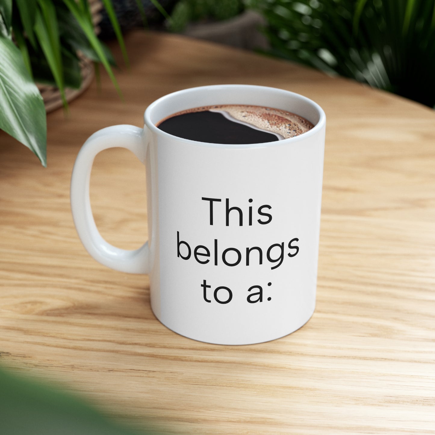 "This belongs to a" generation nicknames humor gift Mug 11oz for boomers, GenX, Millennials, GenZ or Gen Alpha