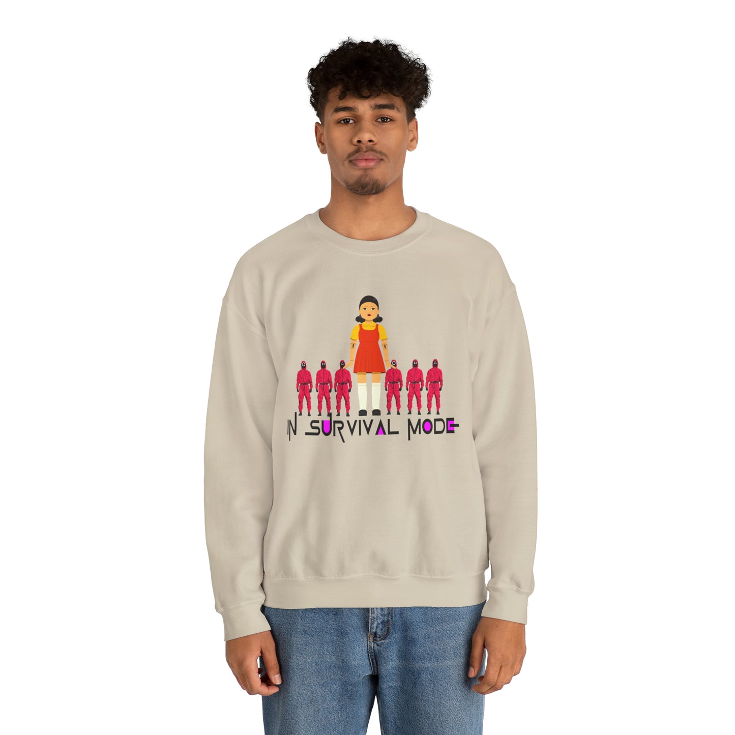 "In Survival Mode" First Challenge (Squid Game) Sweatshirt