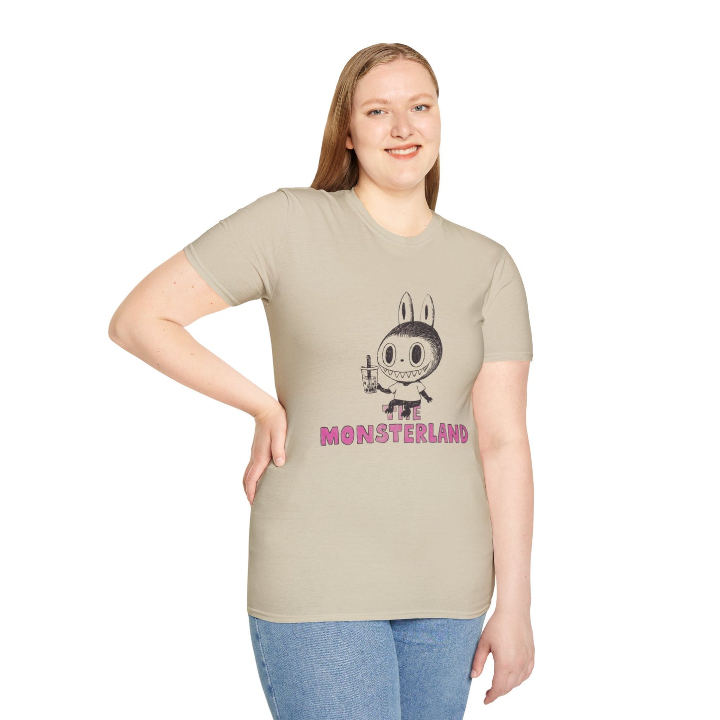 The Monsterland Boba (Sketch Labubu-Inspired) Adult Unisex Shirt