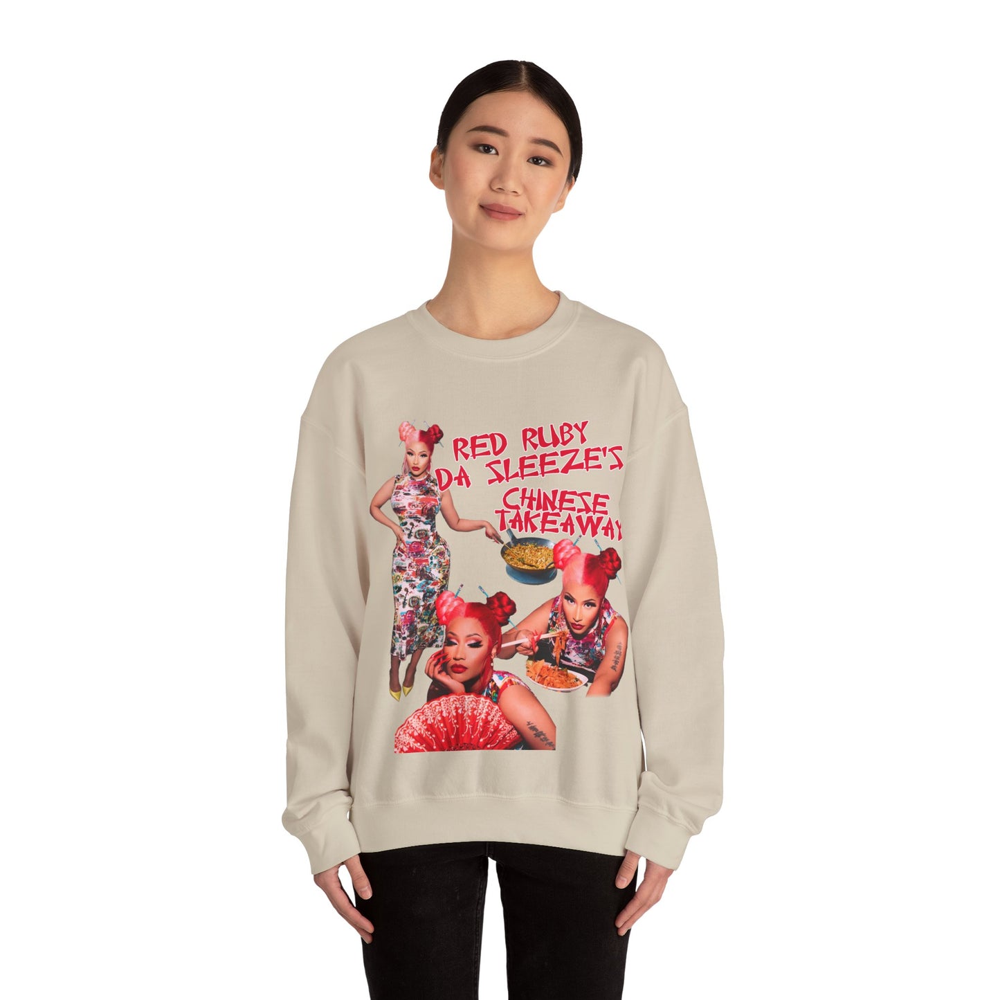 Red Ruby Da Sleeze (Nicki Minaj Pink Friday 2) Sweatshirt