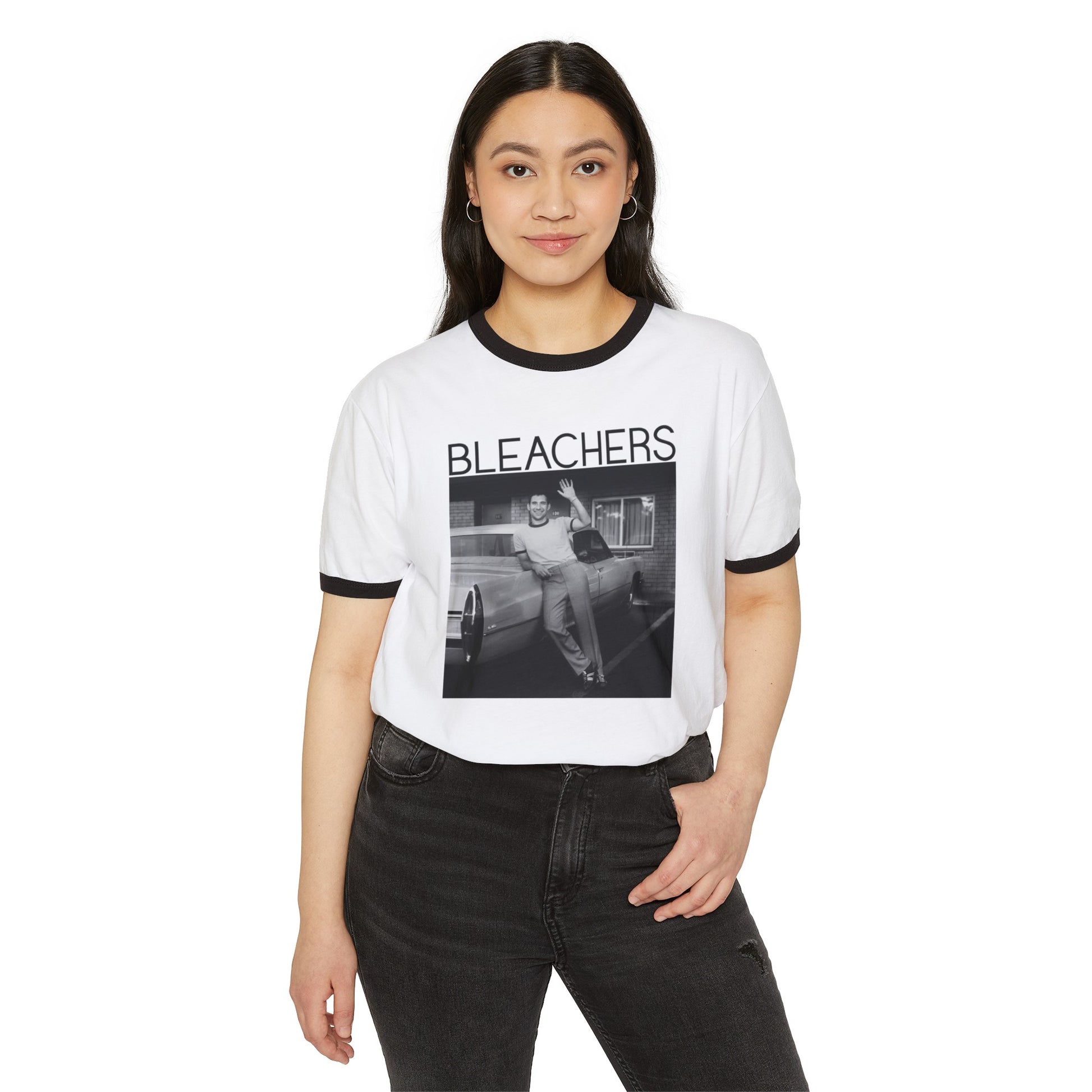 BLEACHERS (2024 New Album) Unisex Cotton Ringer T-Shirt