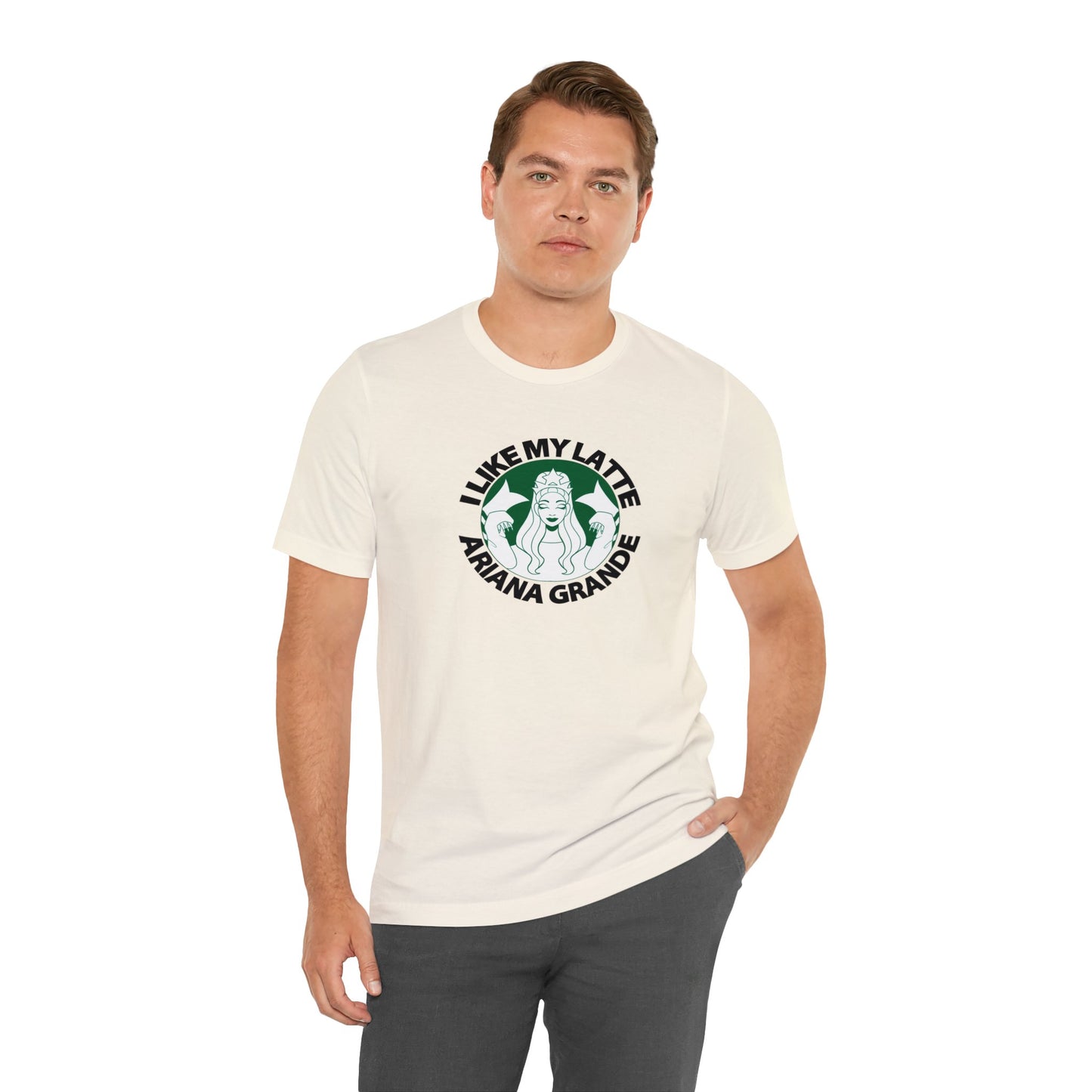 I Like My Latte (Ariana Grande) Short Sleeve Tee