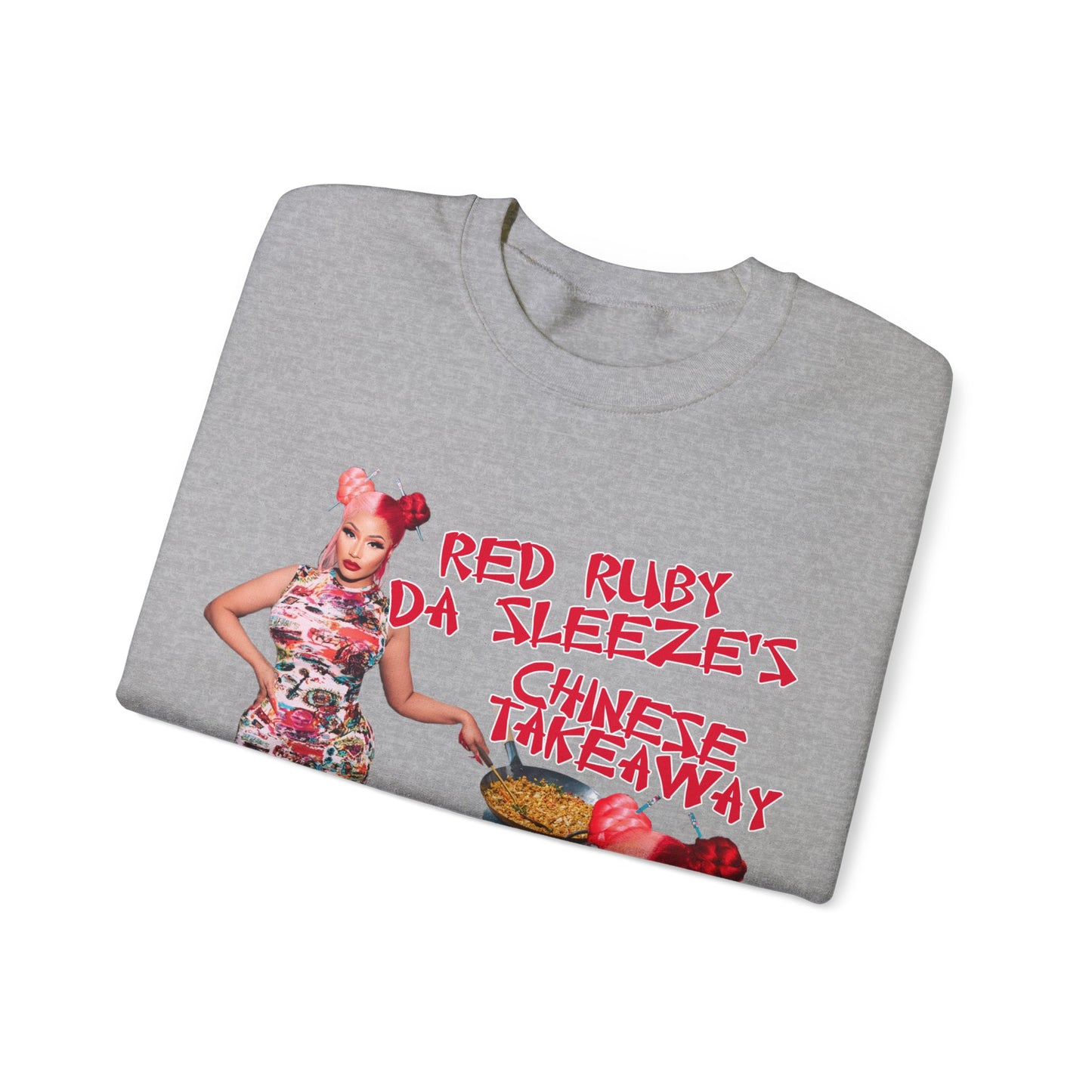 Red Ruby Da Sleeze (Nicki Minaj Pink Friday 2) Sweatshirt