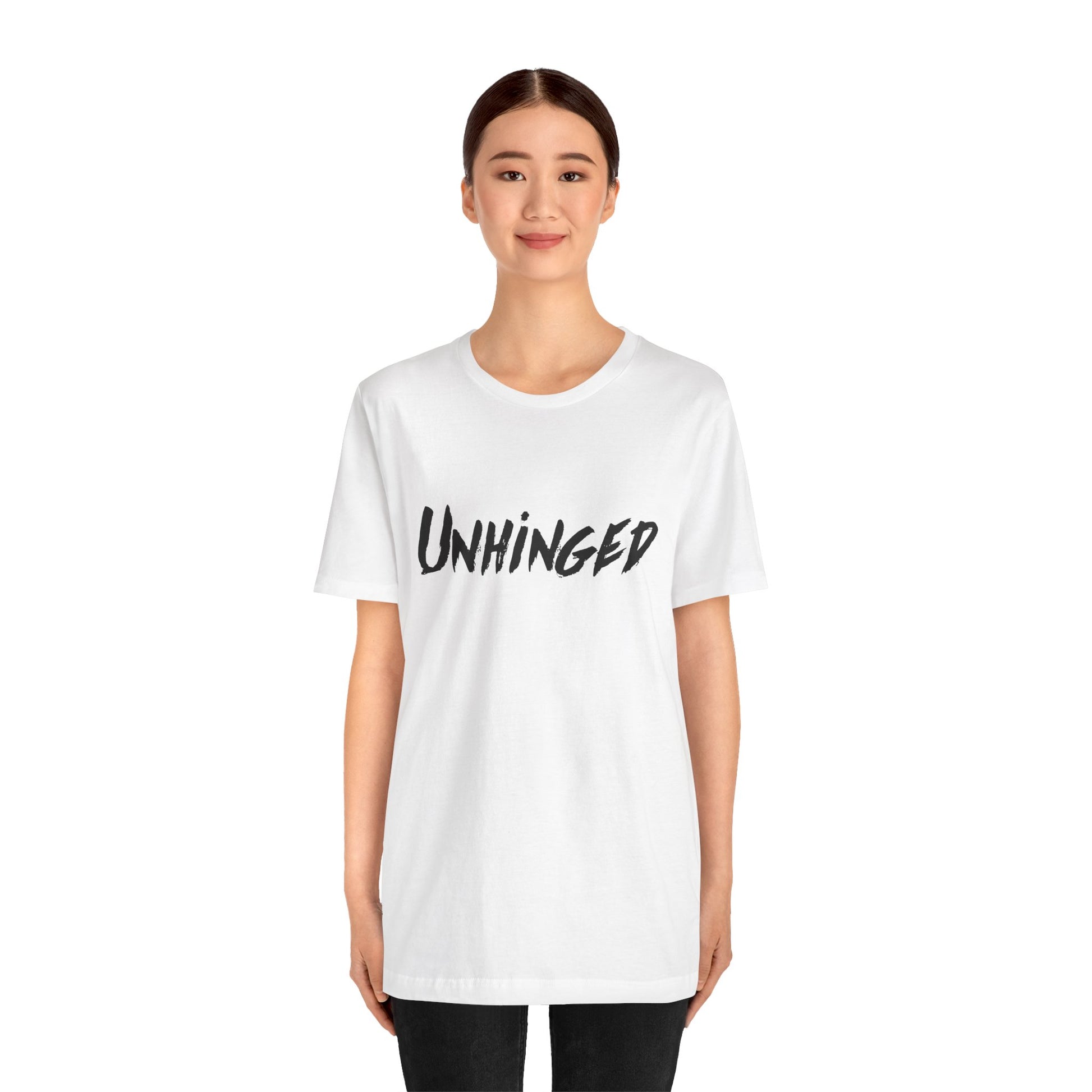 Unhinged Unisex Jersey Short Sleeve Tee