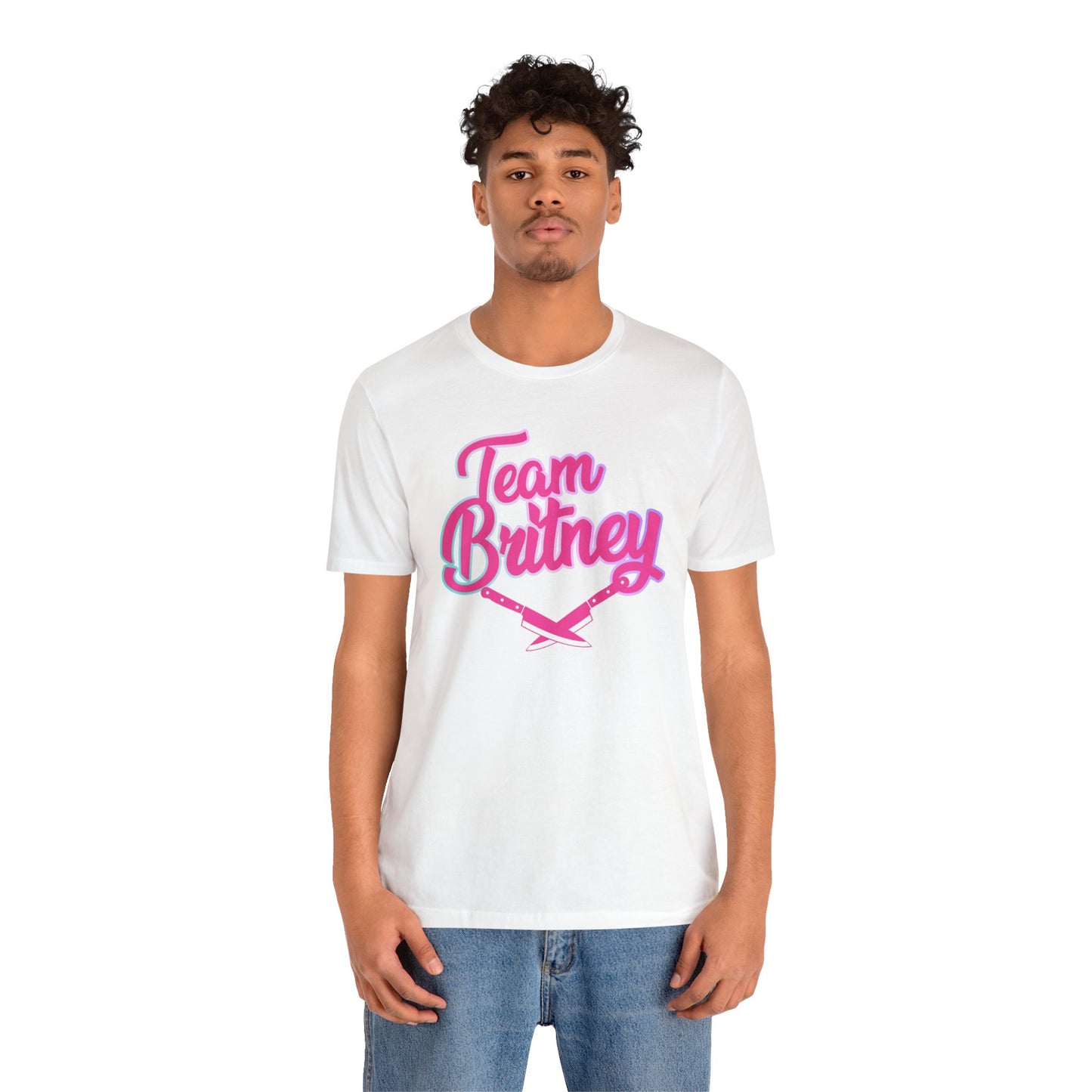 Team Britney (Knives) Unisex Jersey Short Sleeve Tee