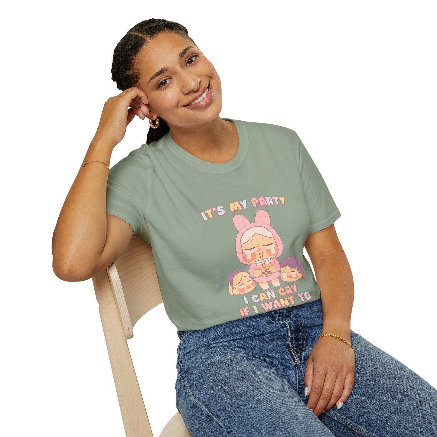 It's My Party I Can Cry If I Want To (Crying Again - Cry Baby-Inspired) Adult Unisex Shirt