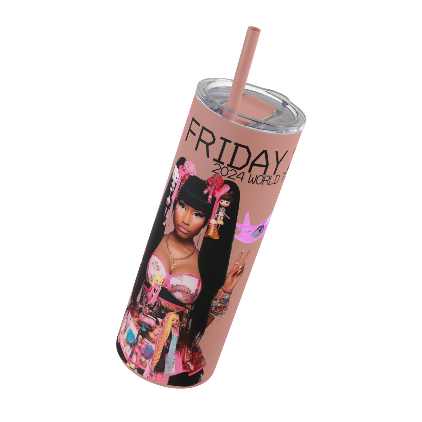 Pink Friday 2 World Tour (Nicki Minaj) Skinny Tumbler 20oz