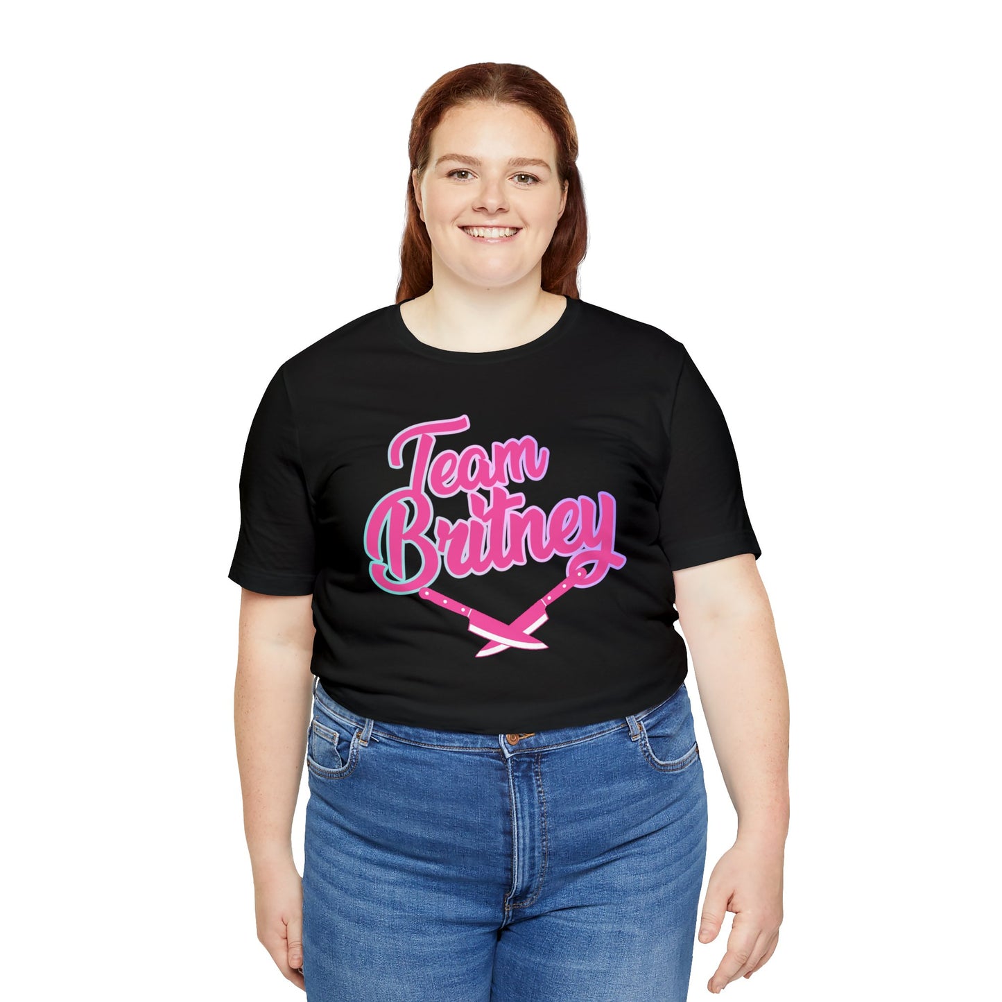 Team Britney (Knives) Unisex Jersey Short Sleeve Tee