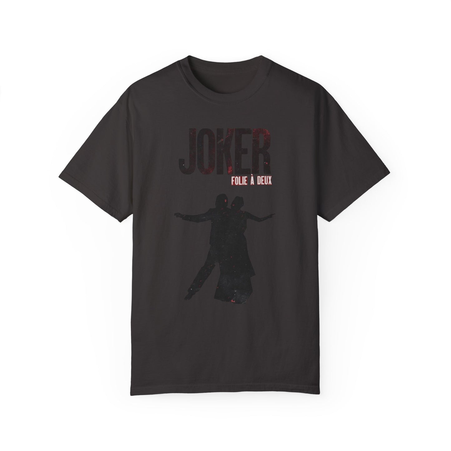 Joker 2 Folie a deux Joaquin Phoenix Lady Gaga Unisex Garment-Dyed T-shirt