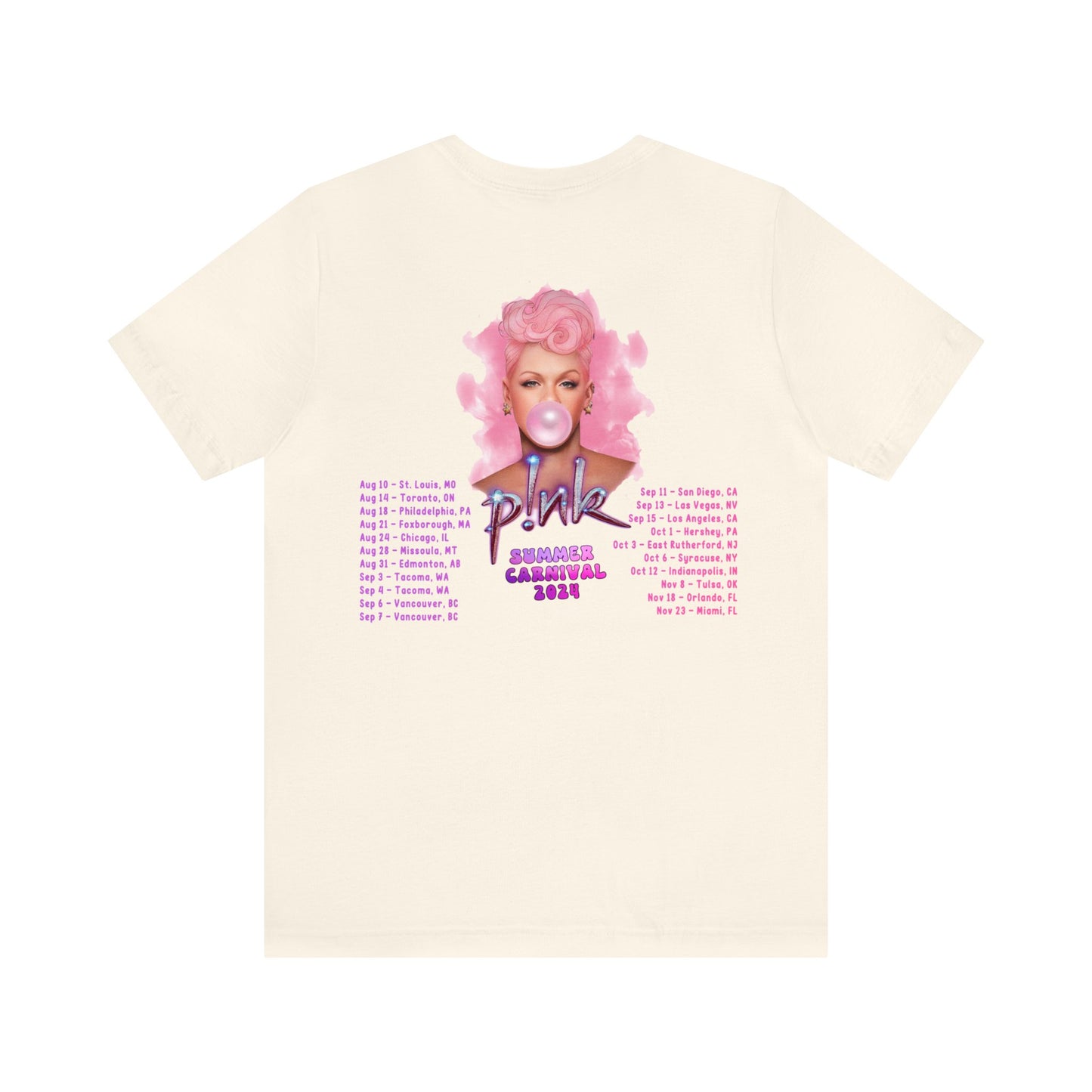 SUMMER CARNIVAL TOUR 2024 (Pink) Shirt