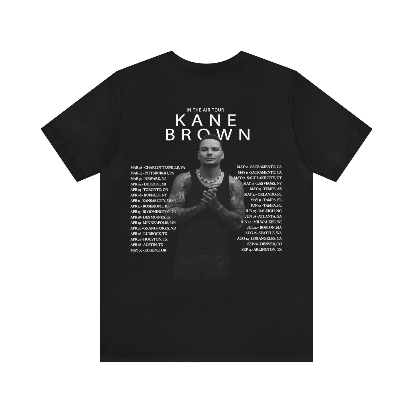 IN THE AIR TOUR (Kane Brown 2024) Shirt