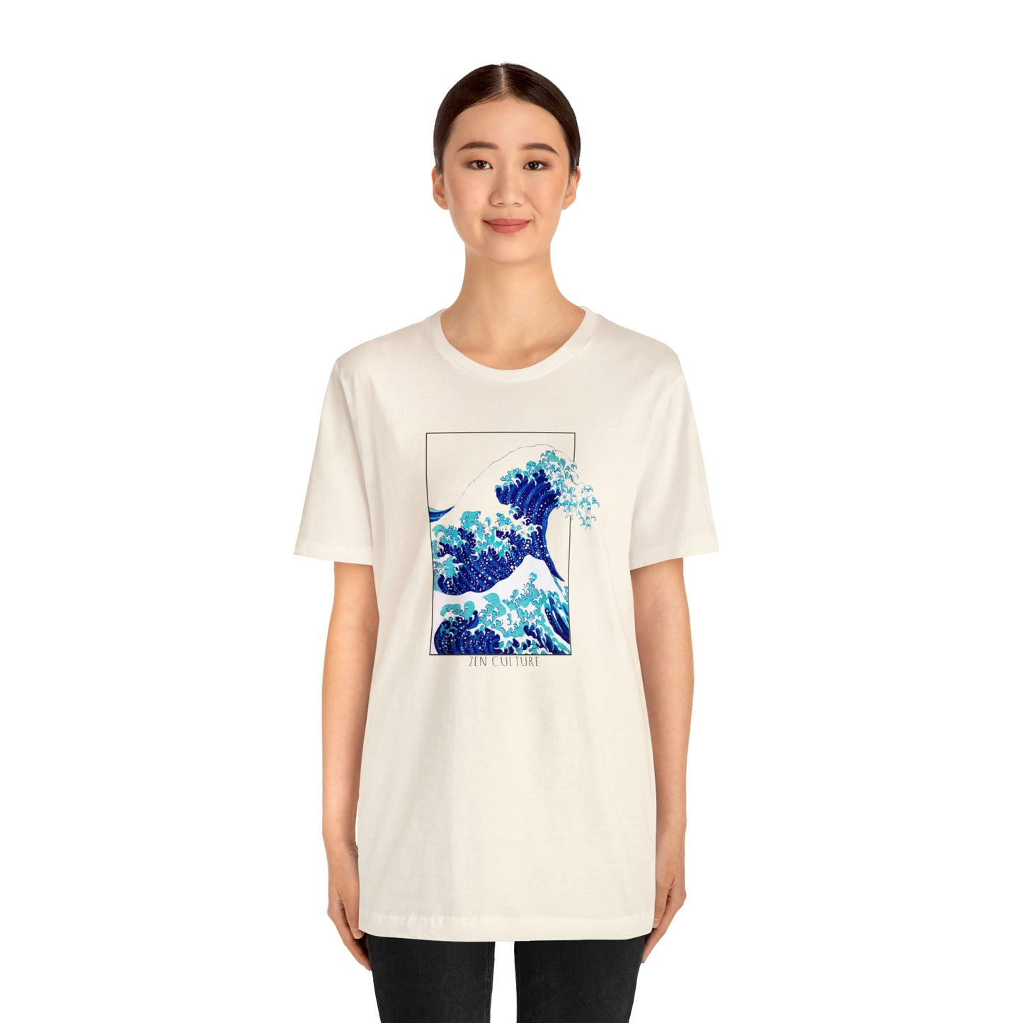 Serenity Waves- Zen Culture unisex. Shirt