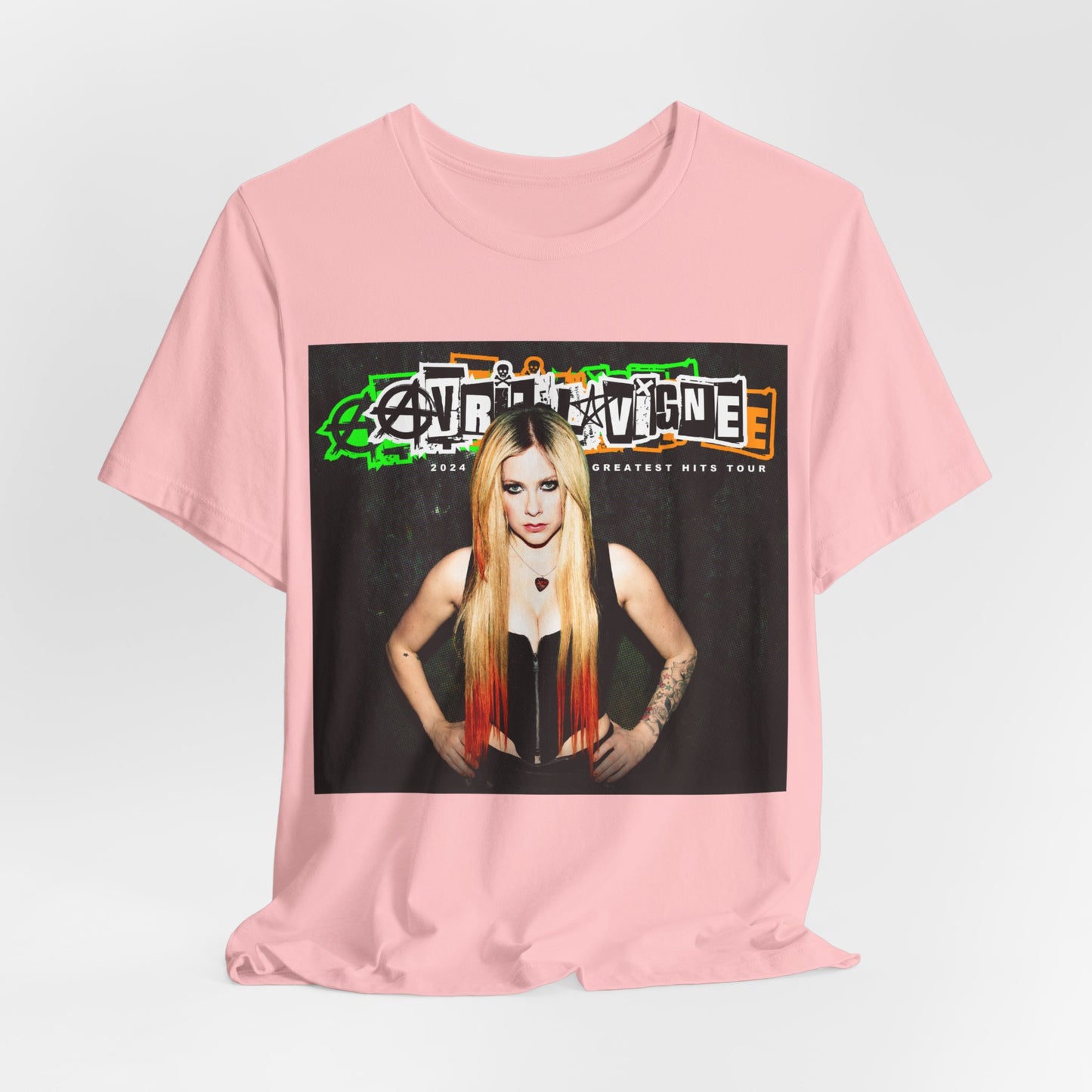 Avril Lavigne 2024 Greatest Hits Tour Unisex Jersey Tee