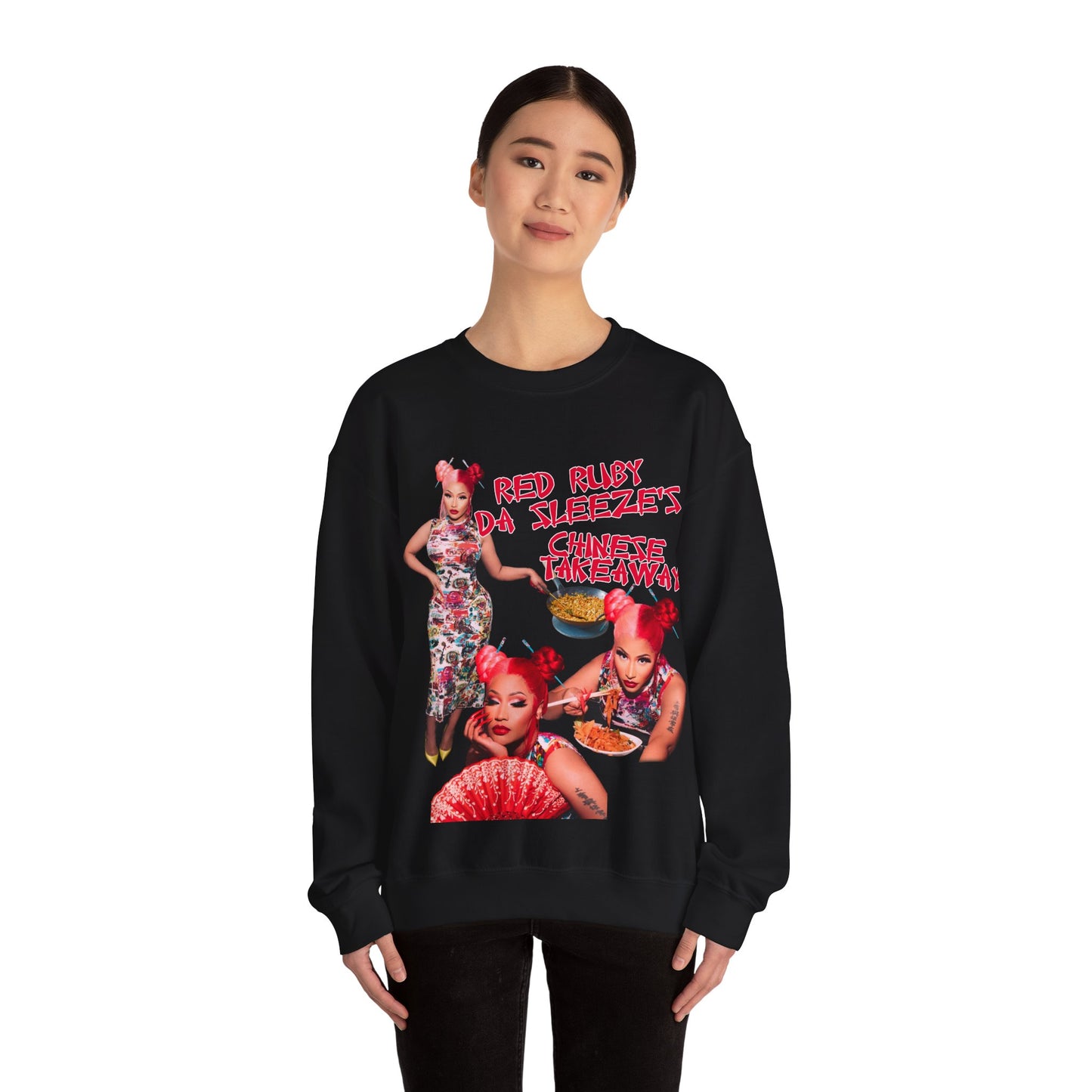 Red Ruby Da Sleeze (Nicki Minaj Pink Friday 2) Sweatshirt