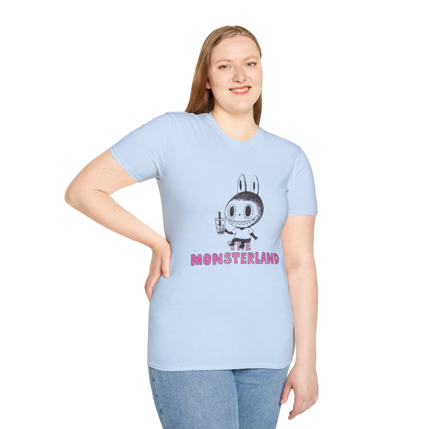 The Monsterland Boba (Sketch Labubu-Inspired) Adult Unisex Shirt