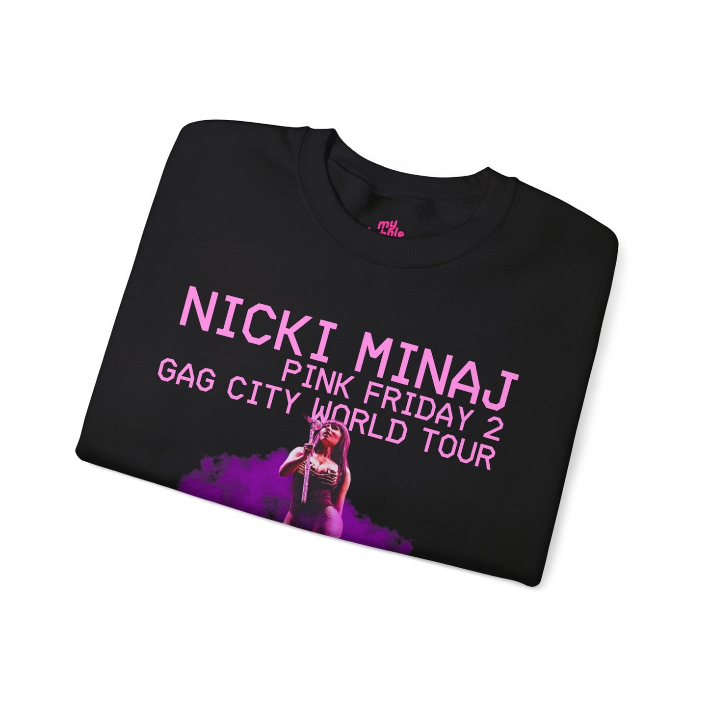 GAG City World Tour Setlist (Nicki Minaj Pink Friday 2) Sweatshirt