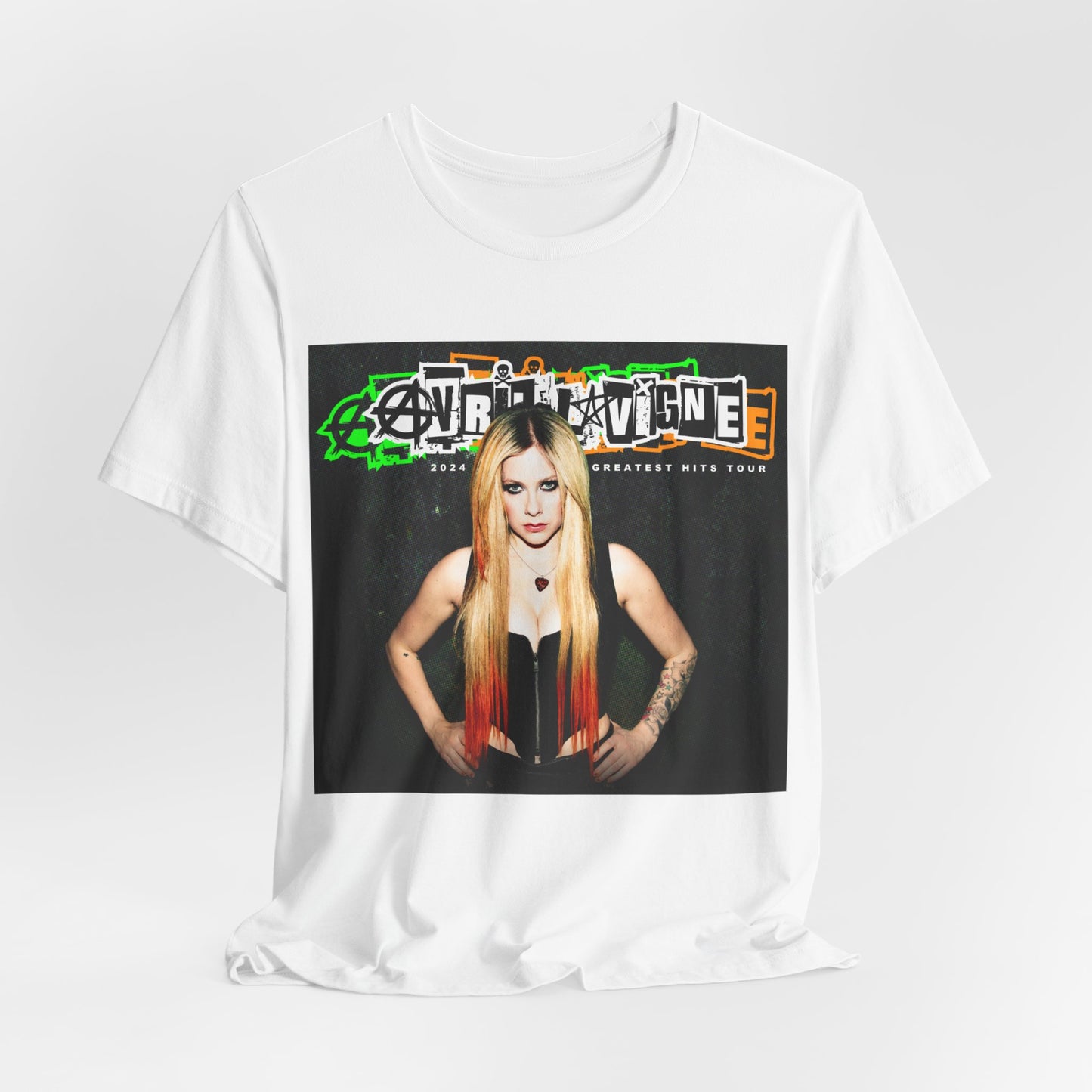 Avril Lavigne 2024 Greatest Hits Tour Unisex Jersey Tee