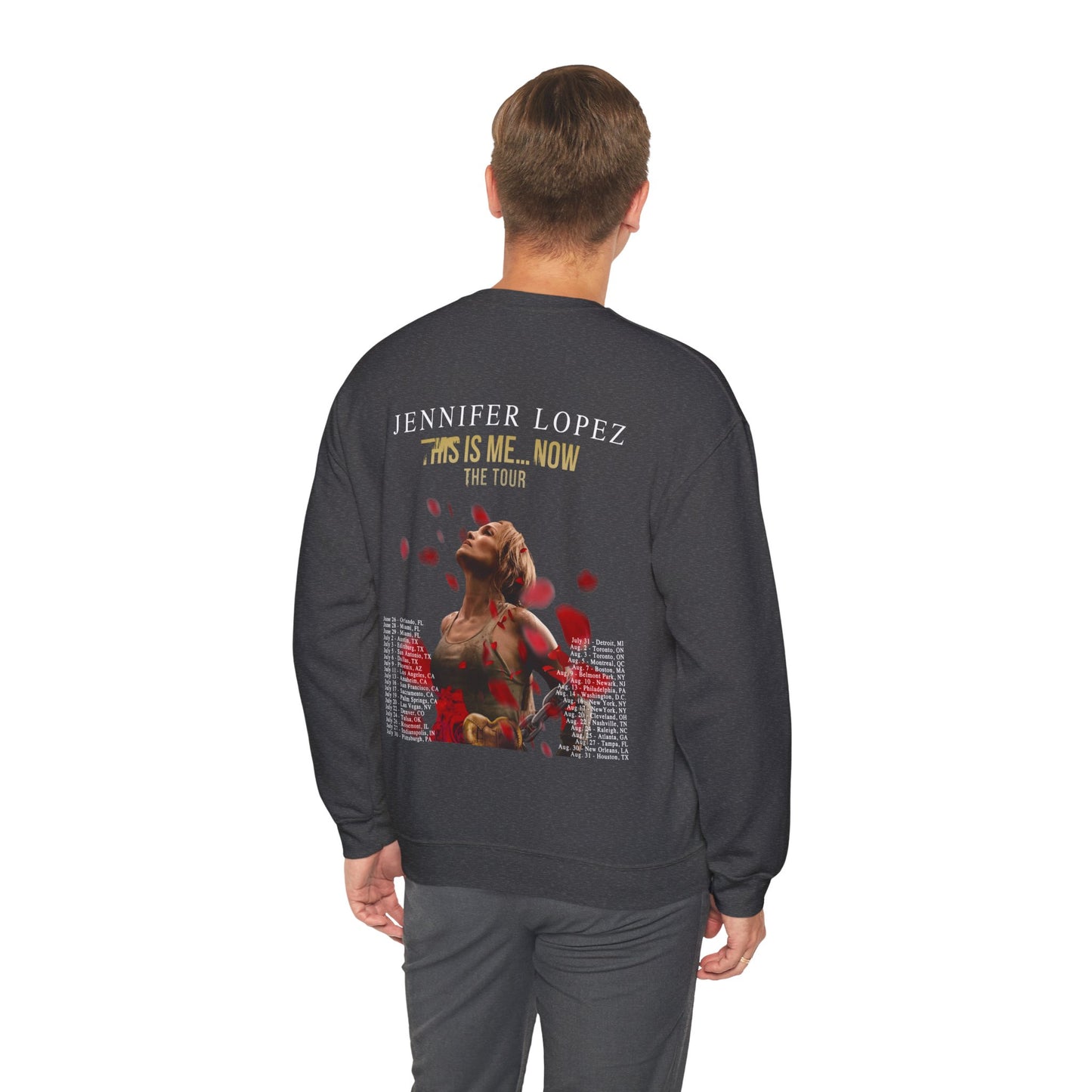 This Is Me...Now TOUR (Jennifer Lopez 2024) Sweatshirt JLO 