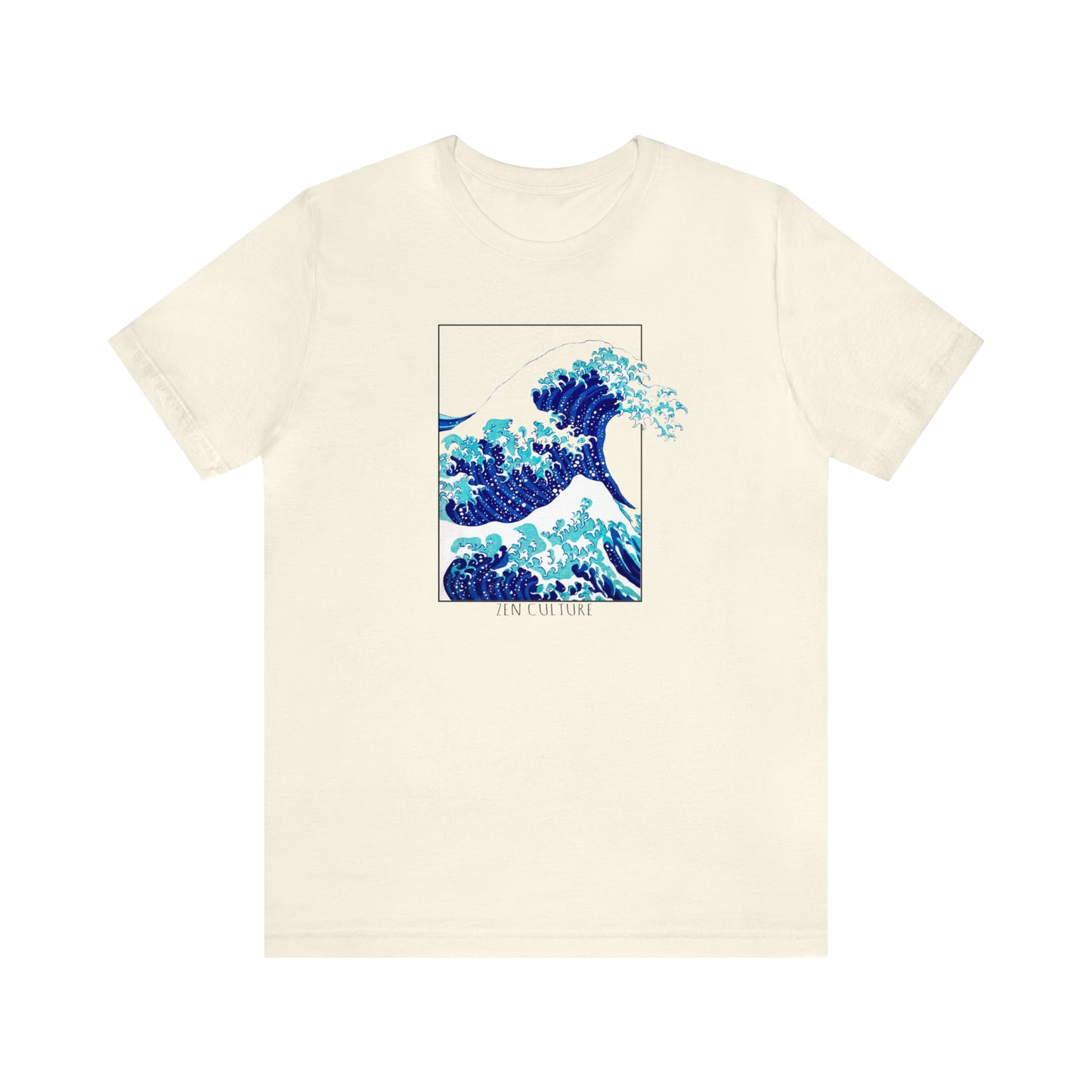 Serenity Waves- Zen Culture unisex. Shirt