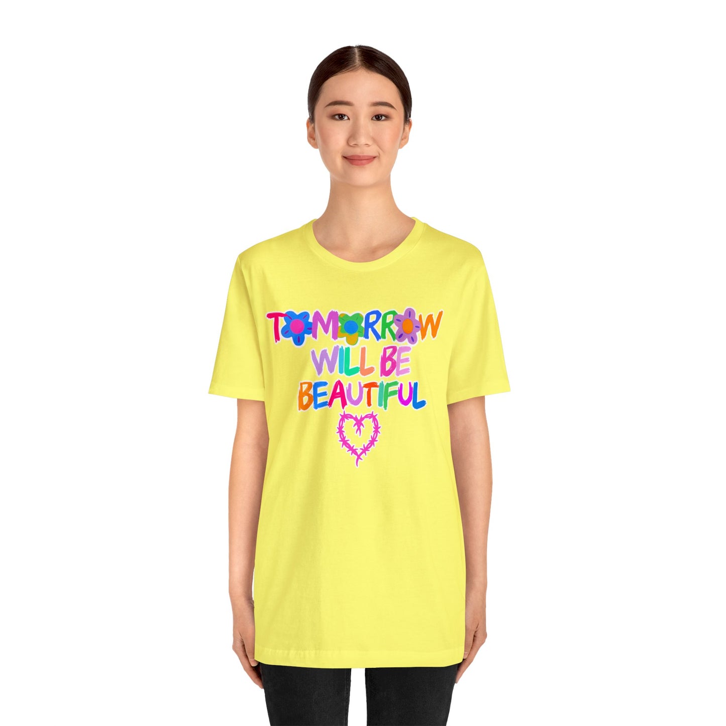 Tomorrow Will Be Beautiful (Karol G) Unisex Jersey Short Sleeve Tee