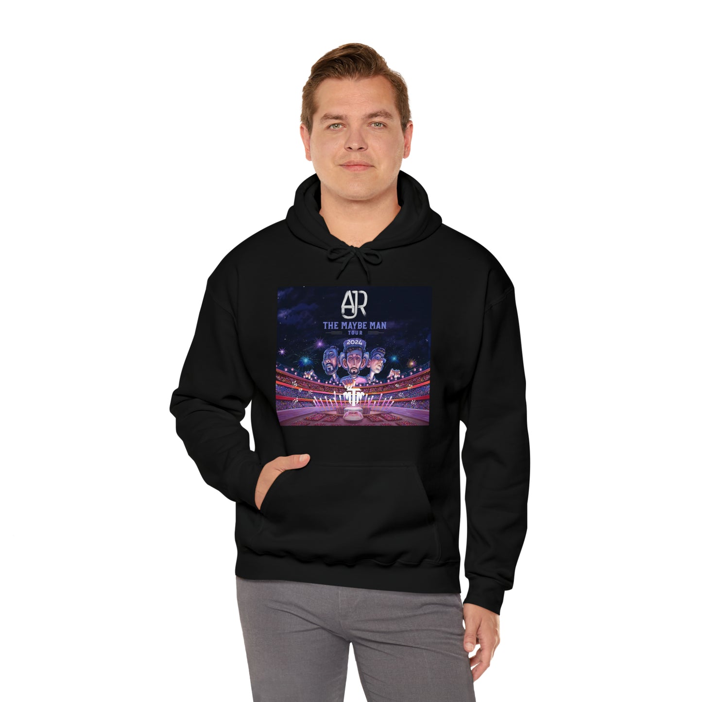 AJR the Maybe Man tour 2024 Hooded Sweatshirt