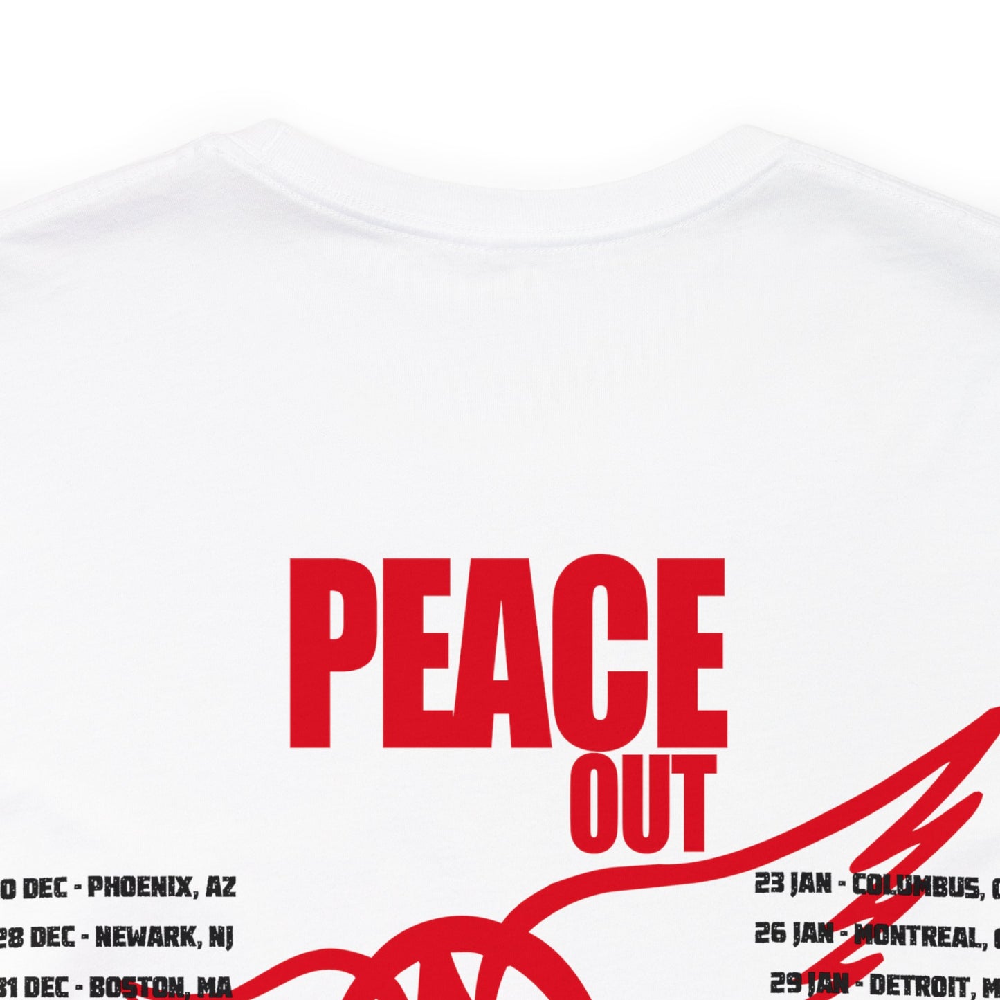 PEACE OUT TOUR (Aerosmith) 2024 Shirt