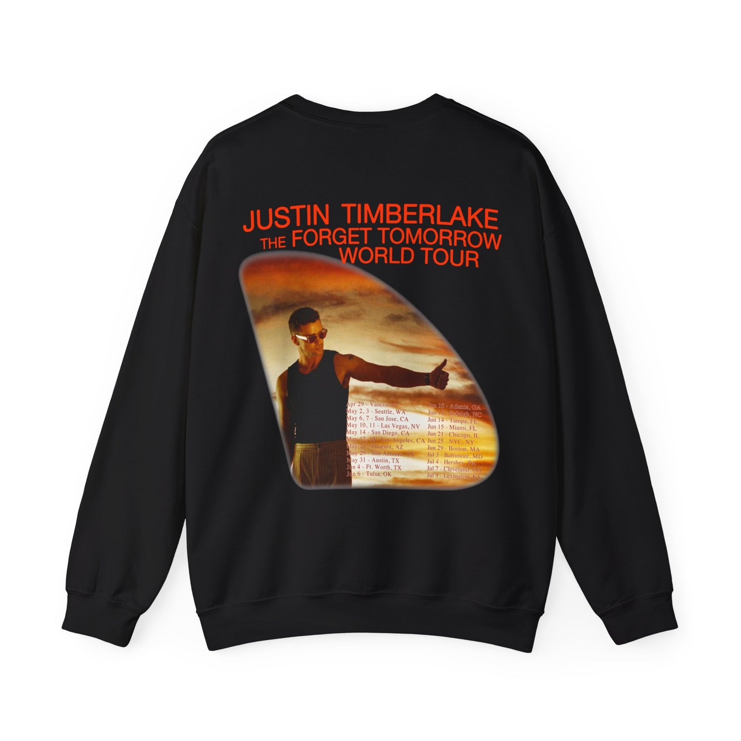 Forget Tomorrow Tour (Justin Timberlake 2024) Sweatshirt