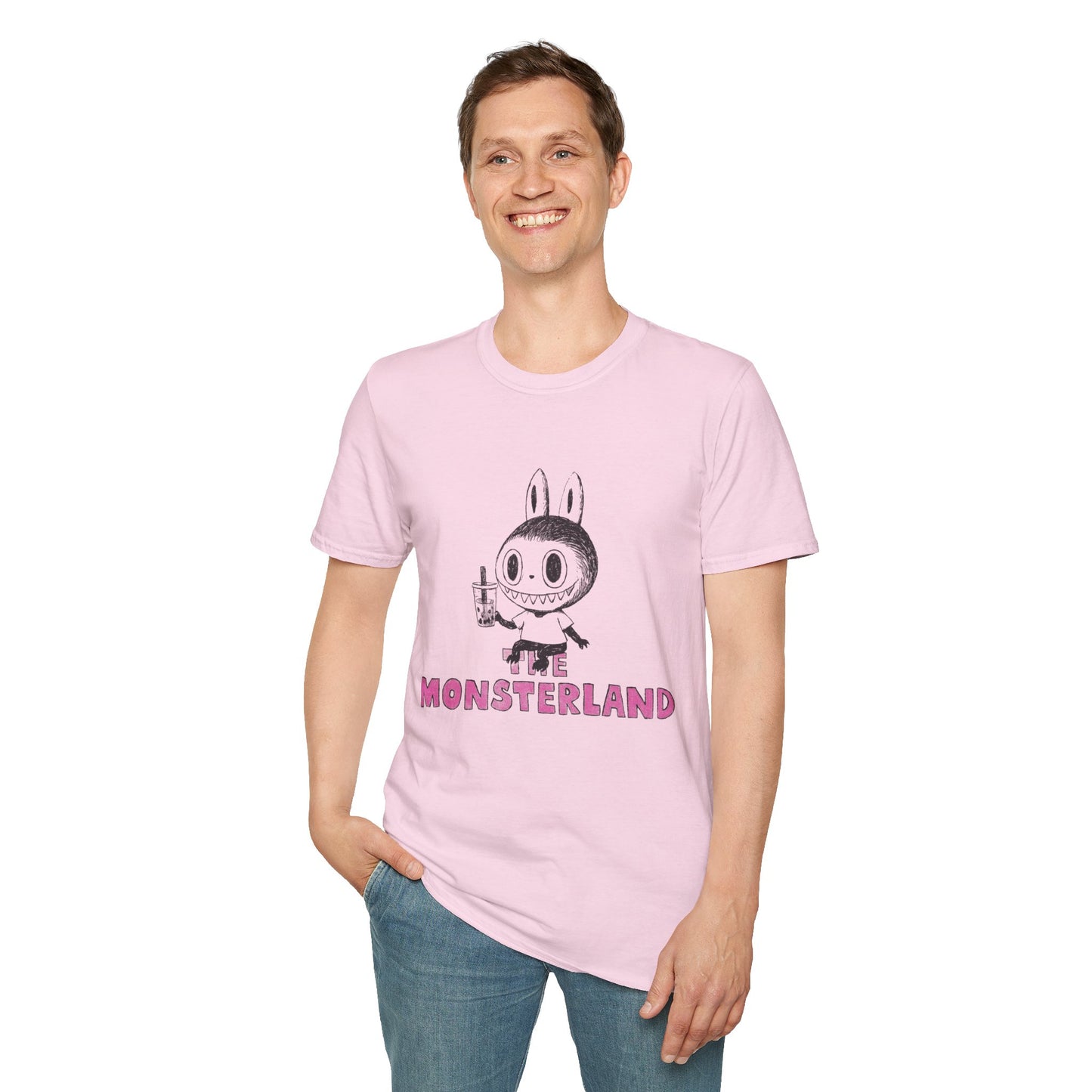 The Monsterland Boba (Sketch Labubu-Inspired) Adult Unisex Shirt